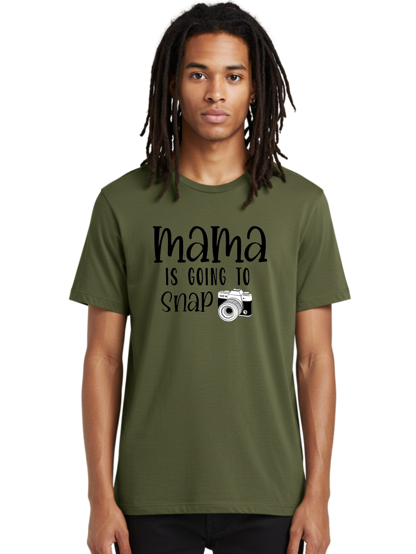 Mama-Is-Going-To-Snap Men'S Graphic Tee, 100% Cotton, Comfortable Casual Summer Wear, Machine Washable, Mama, Photography, Camera, Snap, Mom, Black Camera, Photography Humor, Motherhood, Photography Quote, Funny Mama Aad433 8