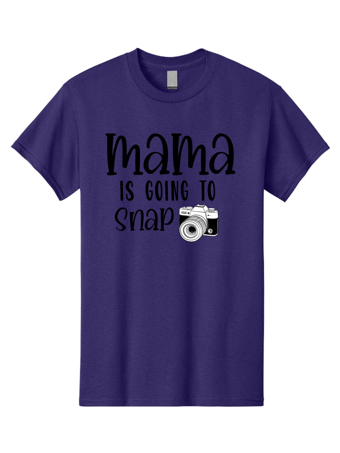 Mama-Is-Going-To-Snap Men'S Graphic Tee, 100% Cotton, Comfortable Casual Summer Wear, Machine Washable, Mama, Photography, Camera, Snap, Mom, Black Camera, Photography Humor, Motherhood, Photography Quote, Funny Mama Aad433 12