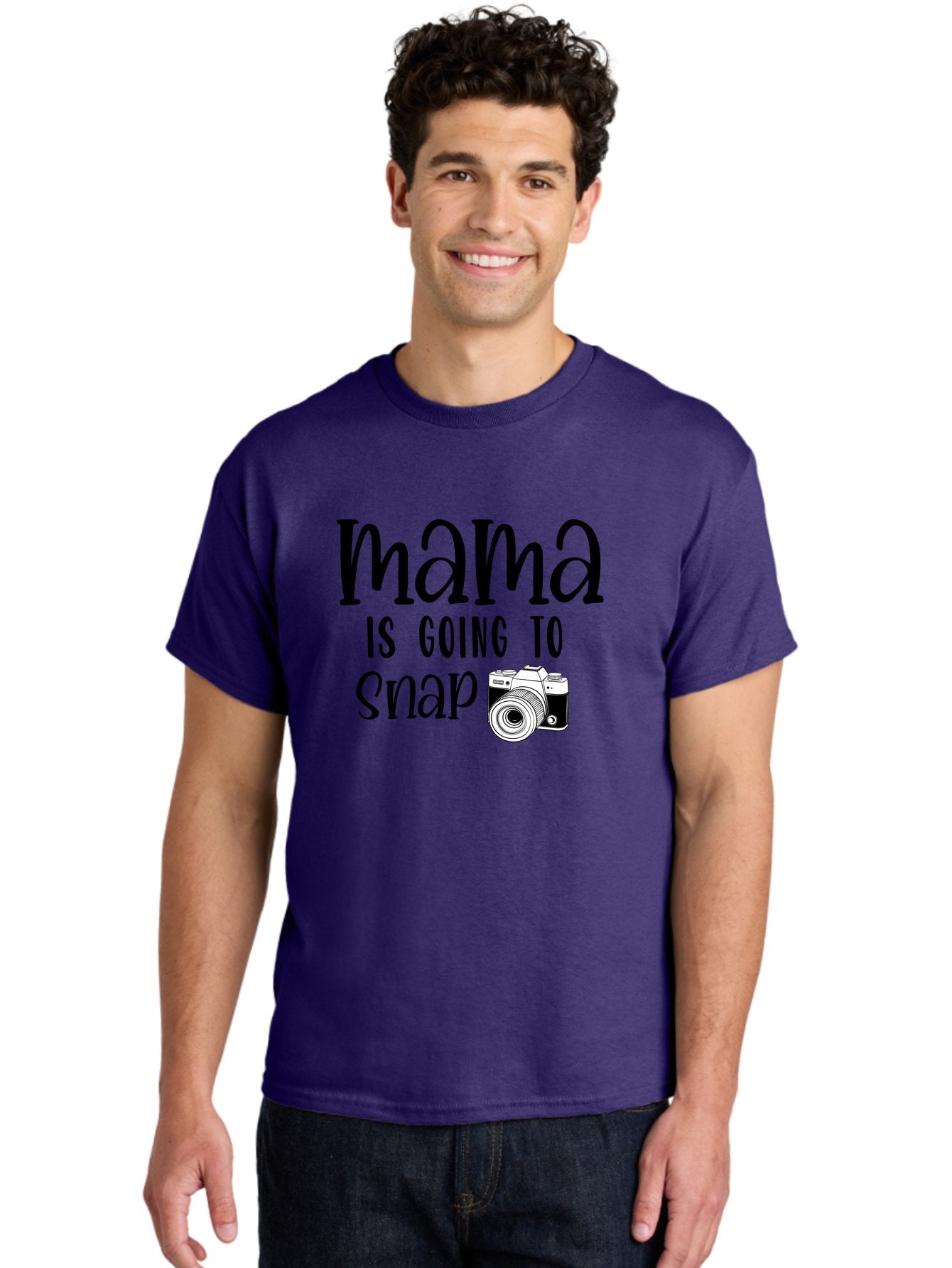 Mama-Is-Going-To-Snap Men'S Graphic Tee, 100% Cotton, Comfortable Casual Summer Wear, Machine Washable, Mama, Photography, Camera, Snap, Mom, Black Camera, Photography Humor, Motherhood, Photography Quote, Funny Mama Aad433 28