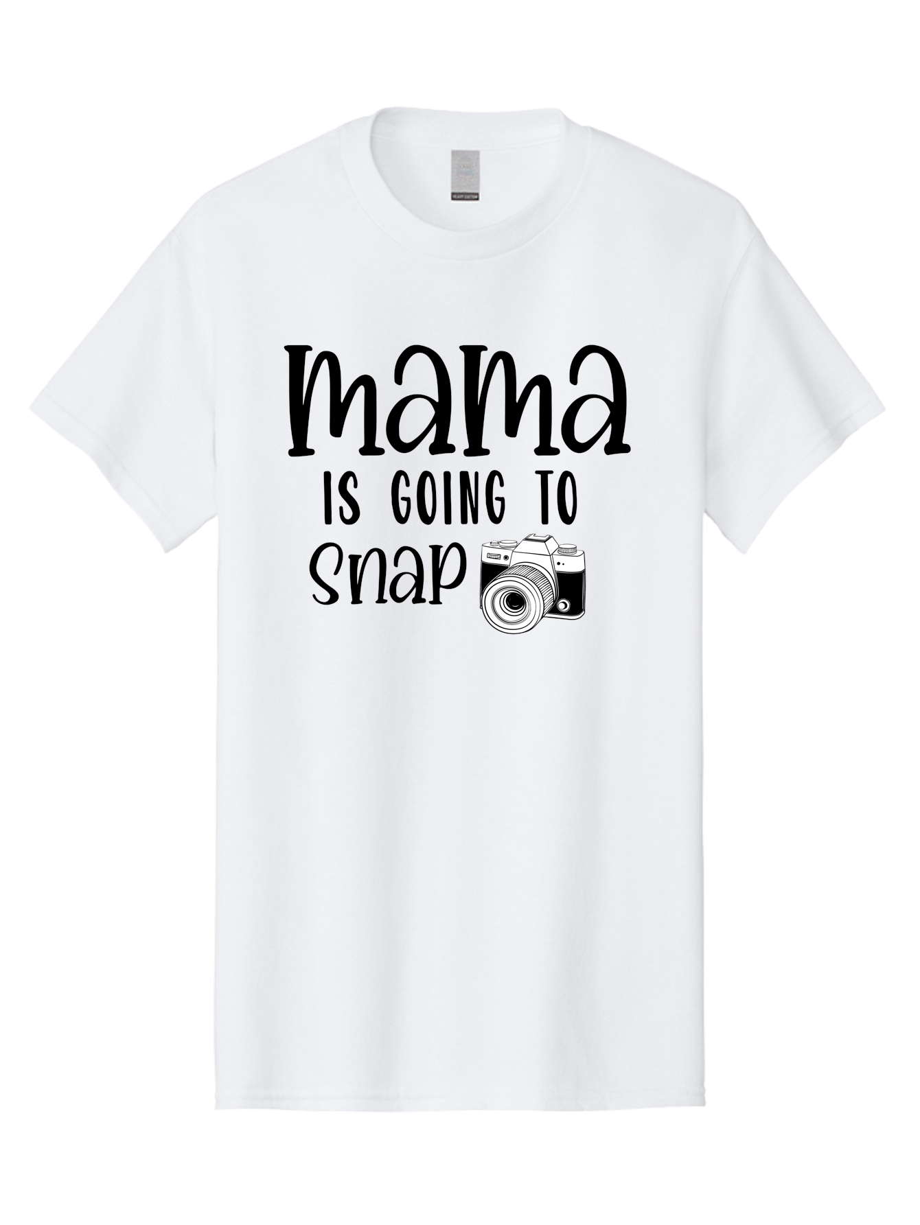 Mama-Is-Going-To-Snap Men'S Graphic Tee, 100% Cotton, Comfortable Casual Summer Wear, Machine Washable, Mama, Photography, Camera, Snap, Mom, Black Camera, Photography Humor, Motherhood, Photography Quote, Funny Mama Aad433 13