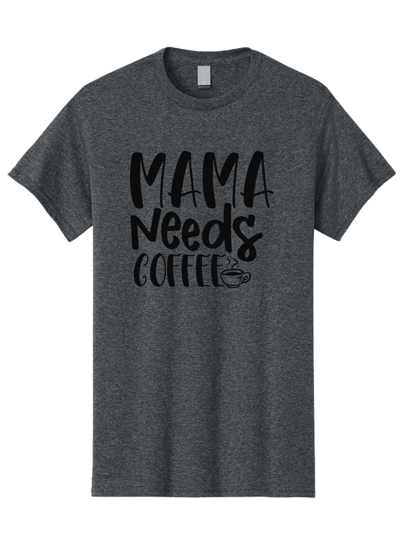 Mama-Needs-Coffee Men'S Graphic Tee, 100% Cotton, Comfortable Casual Summer Wear, Machine Washable, Funny Mom Quote, Coffee Humor, Motherhood, Caffeine Fix, Mom Life, Humorous Saying, Coffee Lover, Mama Needs Coffee Aad434 11