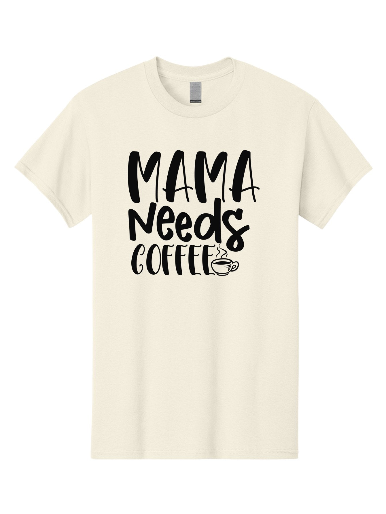 Mama-Needs-Coffee Men'S Graphic Tee, 100% Cotton, Comfortable Casual Summer Wear, Machine Washable, Funny Mom Quote, Coffee Humor, Motherhood, Caffeine Fix, Mom Life, Humorous Saying, Coffee Lover, Mama Needs Coffee Aad434 14