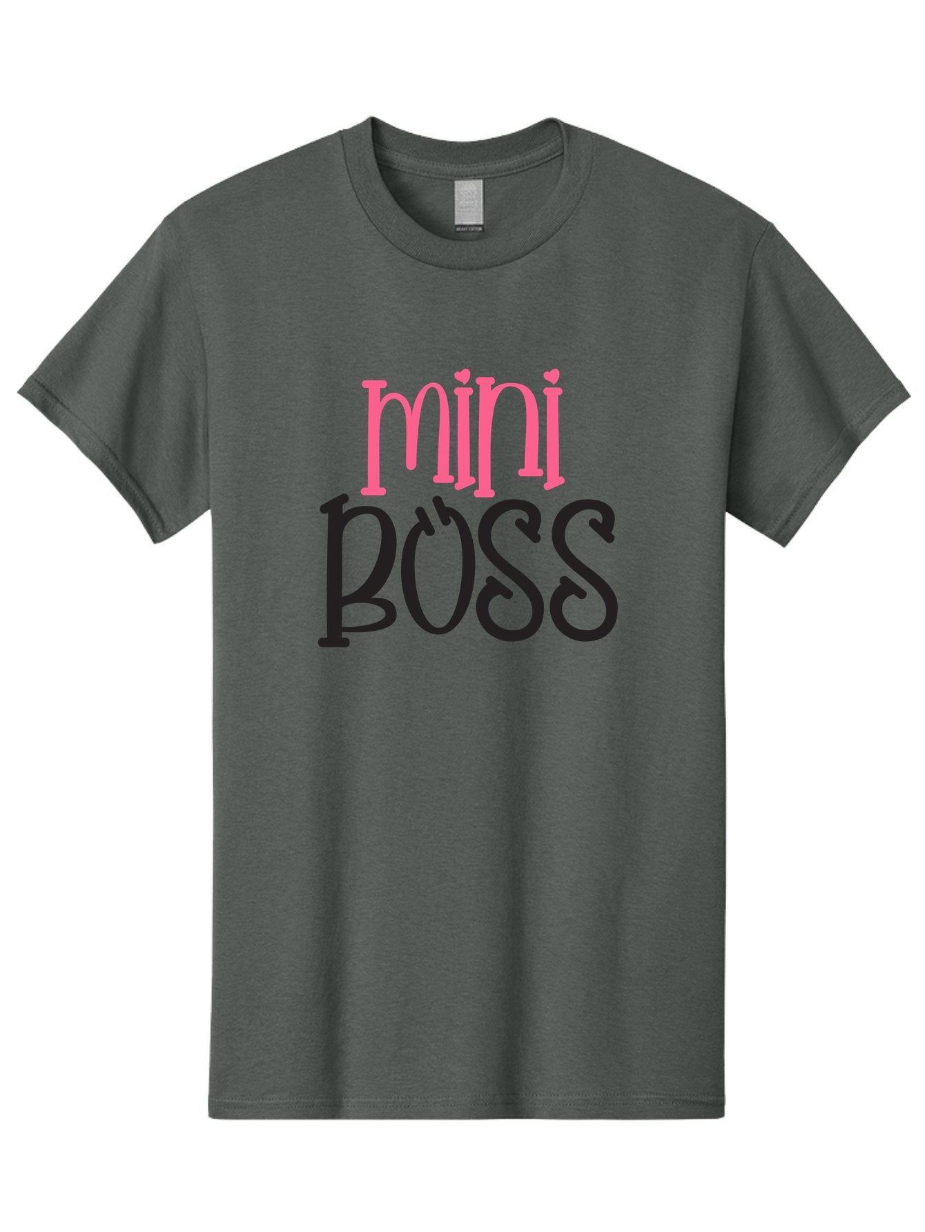 Mini-Boss Men'S Graphic Tee, 100% Cotton, Comfortable Casual Summer Wear, Machine Washable, Mini Boss, Leadership Inspiration, Young Entrepreneur, Empowerment, Confidence, Girl Power, Business Motivation, Leadership Skills Aad438 12