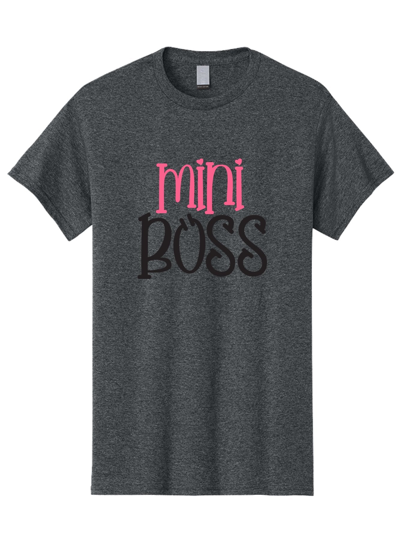 Mini-Boss Men'S Graphic Tee, 100% Cotton, Comfortable Casual Summer Wear, Machine Washable, Mini Boss, Leadership Inspiration, Young Entrepreneur, Empowerment, Confidence, Girl Power, Business Motivation, Leadership Skills Aad438 13