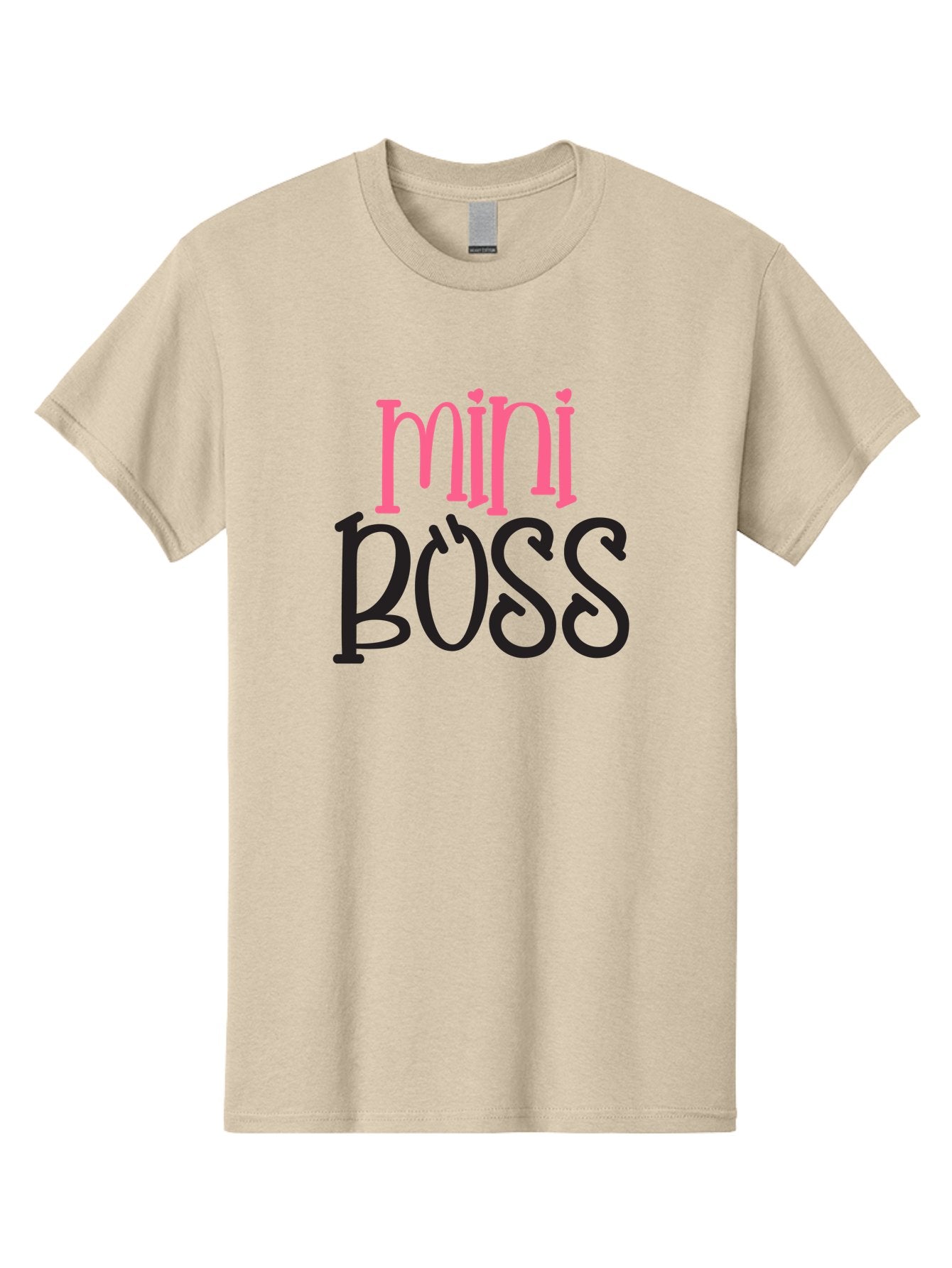 Mini-Boss Men'S Graphic Tee, 100% Cotton, Comfortable Casual Summer Wear, Machine Washable, Mini Boss, Leadership Inspiration, Young Entrepreneur, Empowerment, Confidence, Girl Power, Business Motivation, Leadership Skills Aad438