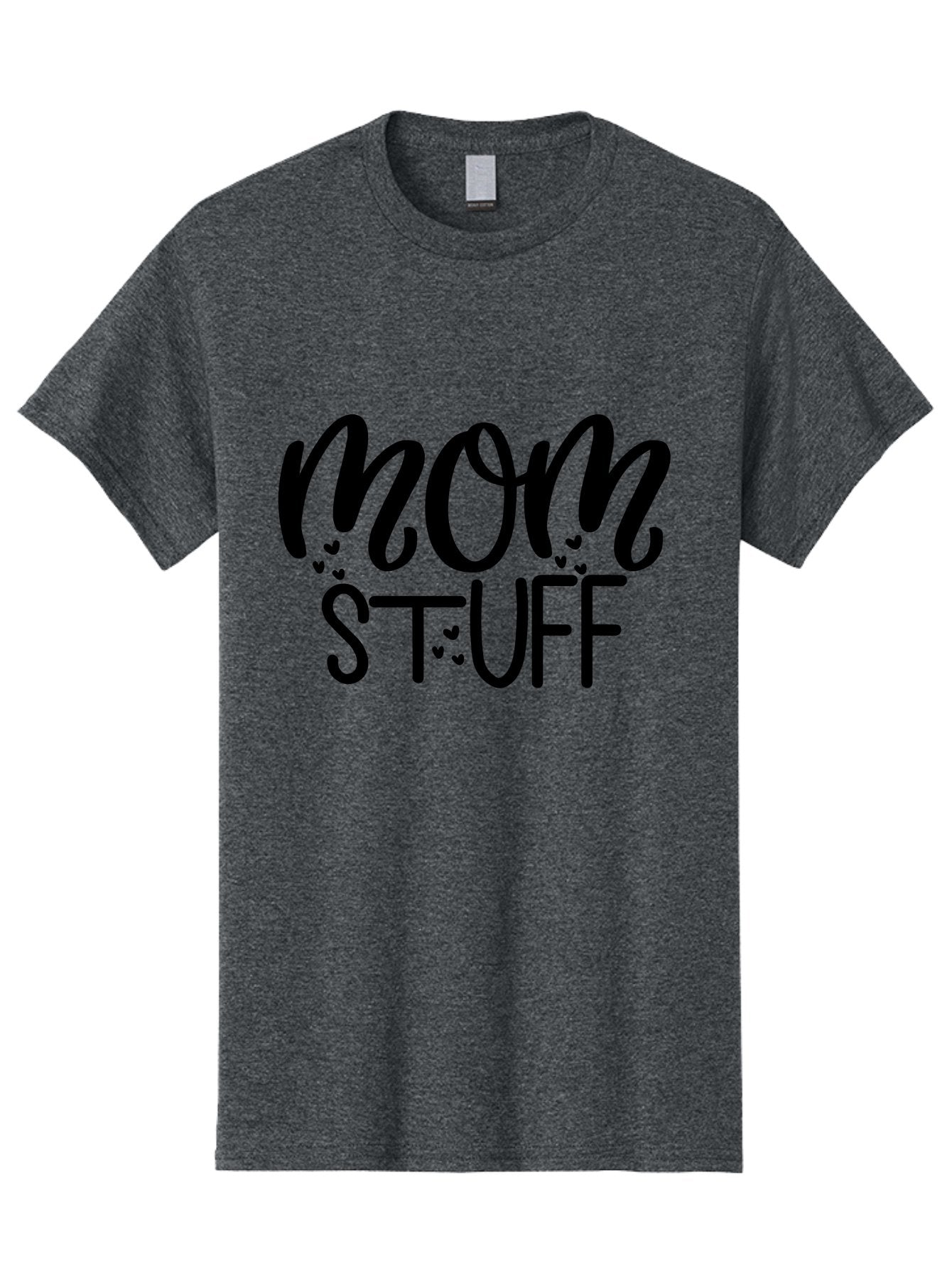 Mom-Stuff Men'S Graphic Tee, 100% Cotton, Comfortable Casual Summer Wear, Machine Washable, Mom Stuff, Motherhood, Mom Life, Heartwarming Design, Typography, Inspirational Quote, Motherly Love, Cute Graphics Aad443 13
