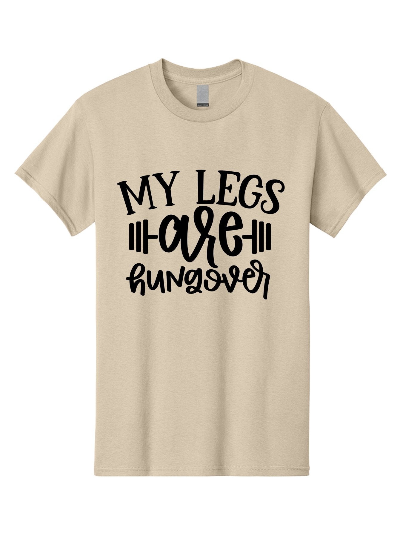 My-Legs-Have-Hungover Men'S Graphic Tee, 100% Cotton, Comfortable Casual Summer Wear, Machine Washable, Funny Gym Quote, Workout Motivation, Hangover Humor, Fitness Design, Leg Day Quote, Humorous Fitness, Gym Humor, Funny Fitness Quote Aad453