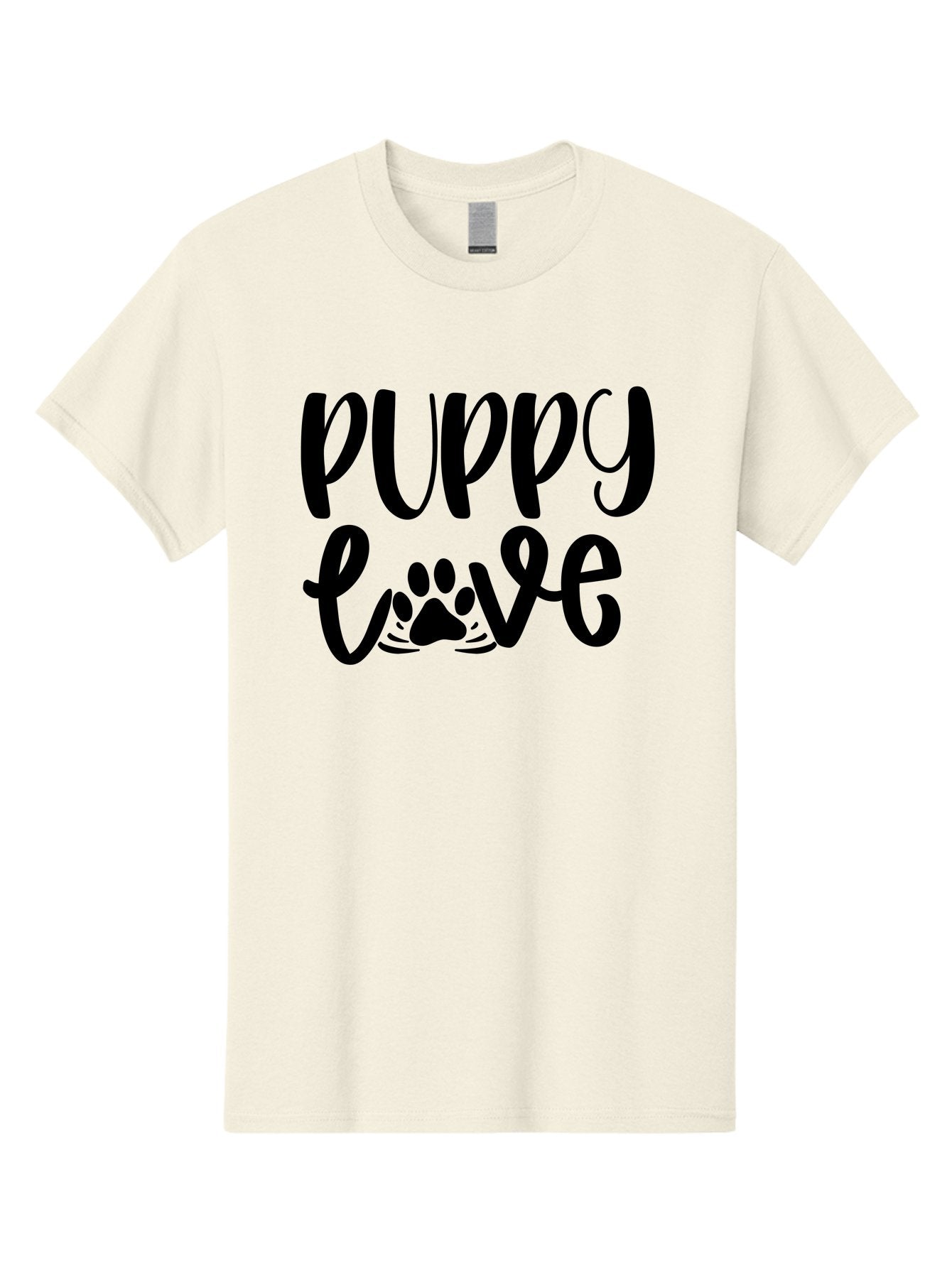 Puppy-Love Men'S Graphic Tee, 100% Cotton, Comfortable Casual Summer Wear, Machine Washable, Puppy Love, Dog Lovers, Cute Puppies, Paw Print, Heartwarming, Dog Owners, Pet Lovers, Adorable Designs, Typography Art Aad471 14