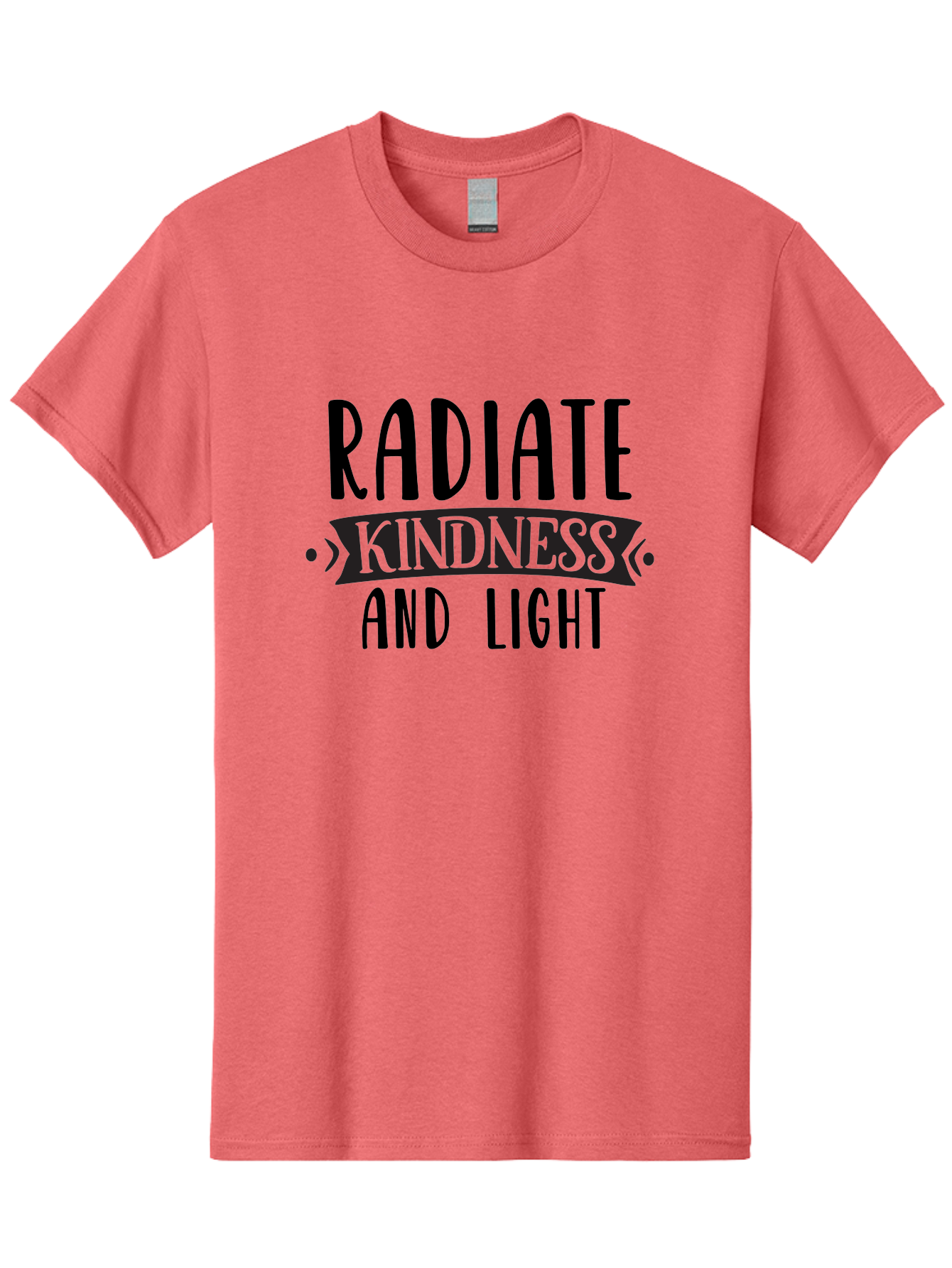 Radiate-Kindness-And-Light Men'S Graphic Tee, 100% Cotton, Comfortable Casual Summer Wear, Machine Washable, Inspirational Quote, Kindness Matters, Spread Love, Positive Affirmation, Motivational Phrase, Uplifting Message, Kindness And Light Aad472 29