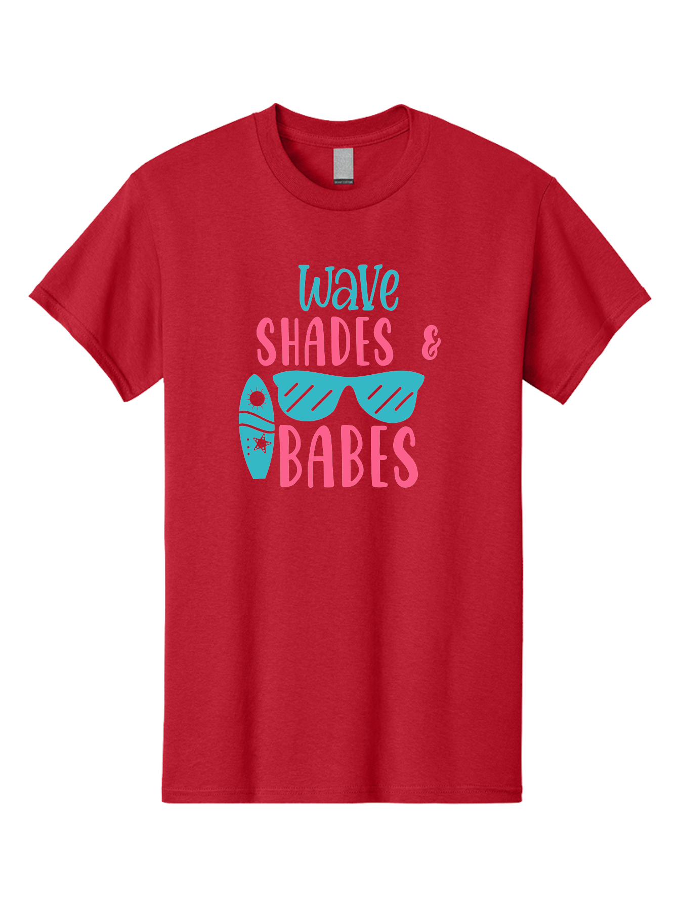 Wave-Shades-Babes Men'S Graphic Tee, 100% Cotton, Comfortable Casual Summer Wear, Machine Washable, Surfing, Sunglasses, Beach Culture, Summer Vibes, Wave Riders, Cool Shades, Beach Babes, Summer Fashion Aad500 7