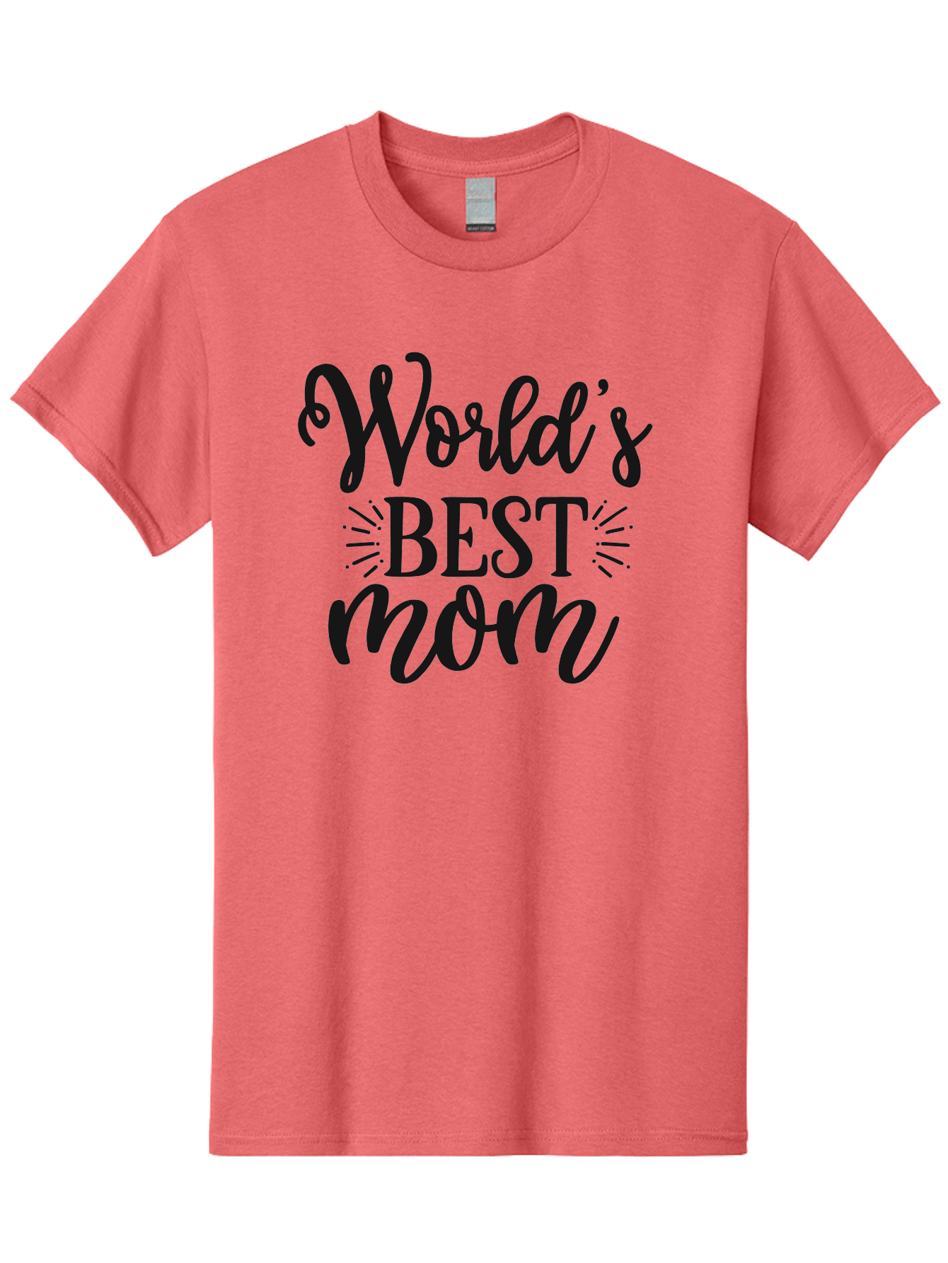World-S-Best-Mom Men'S Graphic Tee, 100% Cotton, Comfortable Casual Summer Wear, Machine Washable, World'S Best Mom, Mother'S Day Gift, Mom Appreciation, Gift For Mom, Mother'S Day Quote, Mom Quote, Best Mom Ever Aad507 27