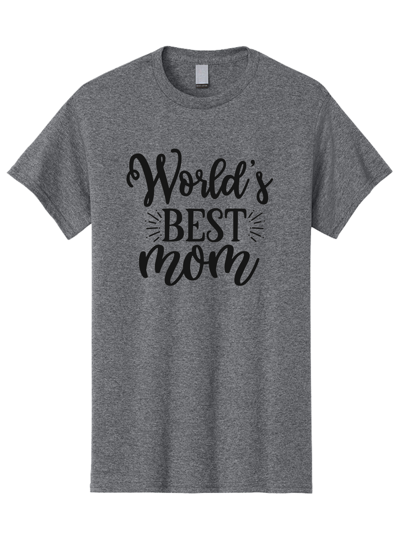 World-S-Best-Mom Men'S Graphic Tee, 100% Cotton, Comfortable Casual Summer Wear, Machine Washable, World'S Best Mom, Mother'S Day Gift, Mom Appreciation, Gift For Mom, Mother'S Day Quote, Mom Quote, Best Mom Ever Aad507 29