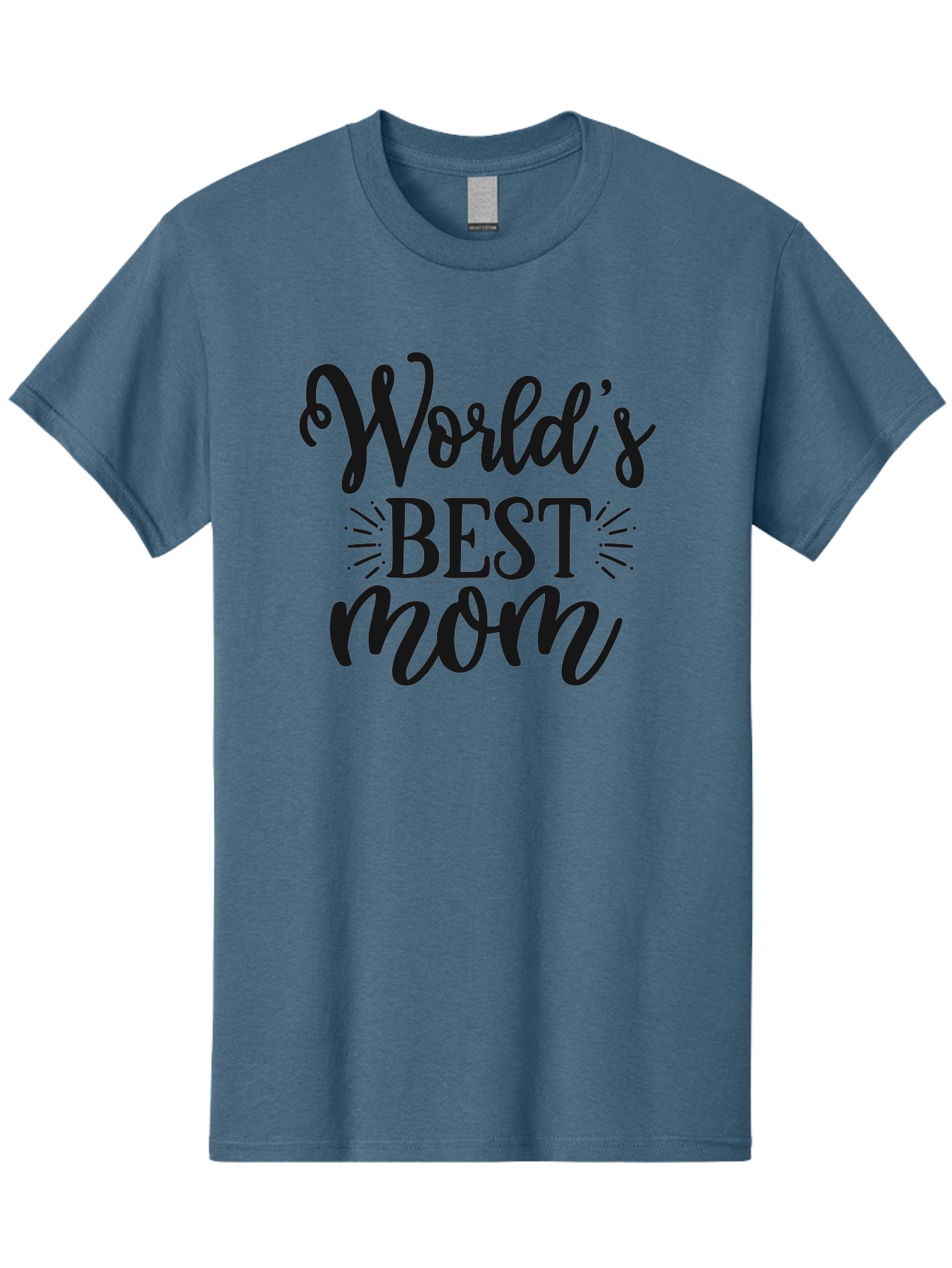 World-S-Best-Mom Men'S Graphic Tee, 100% Cotton, Comfortable Casual Summer Wear, Machine Washable, World'S Best Mom, Mother'S Day Gift, Mom Appreciation, Gift For Mom, Mother'S Day Quote, Mom Quote, Best Mom Ever Aad507 7
