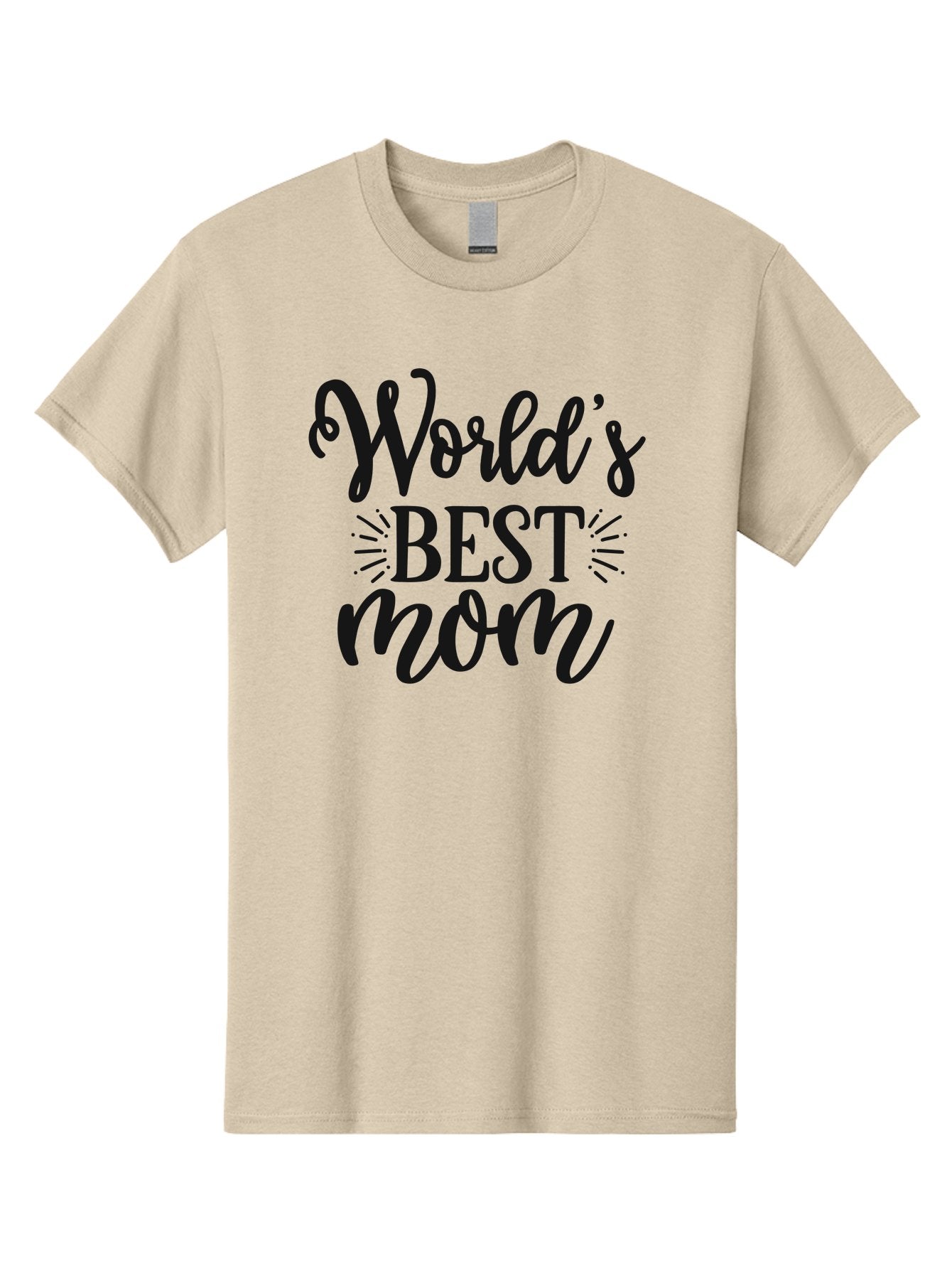 World-S-Best-Mom Men'S Graphic Tee, 100% Cotton, Comfortable Casual Summer Wear, Machine Washable, World'S Best Mom, Mother'S Day Gift, Mom Appreciation, Gift For Mom, Mother'S Day Quote, Mom Quote, Best Mom Ever Aad507 5