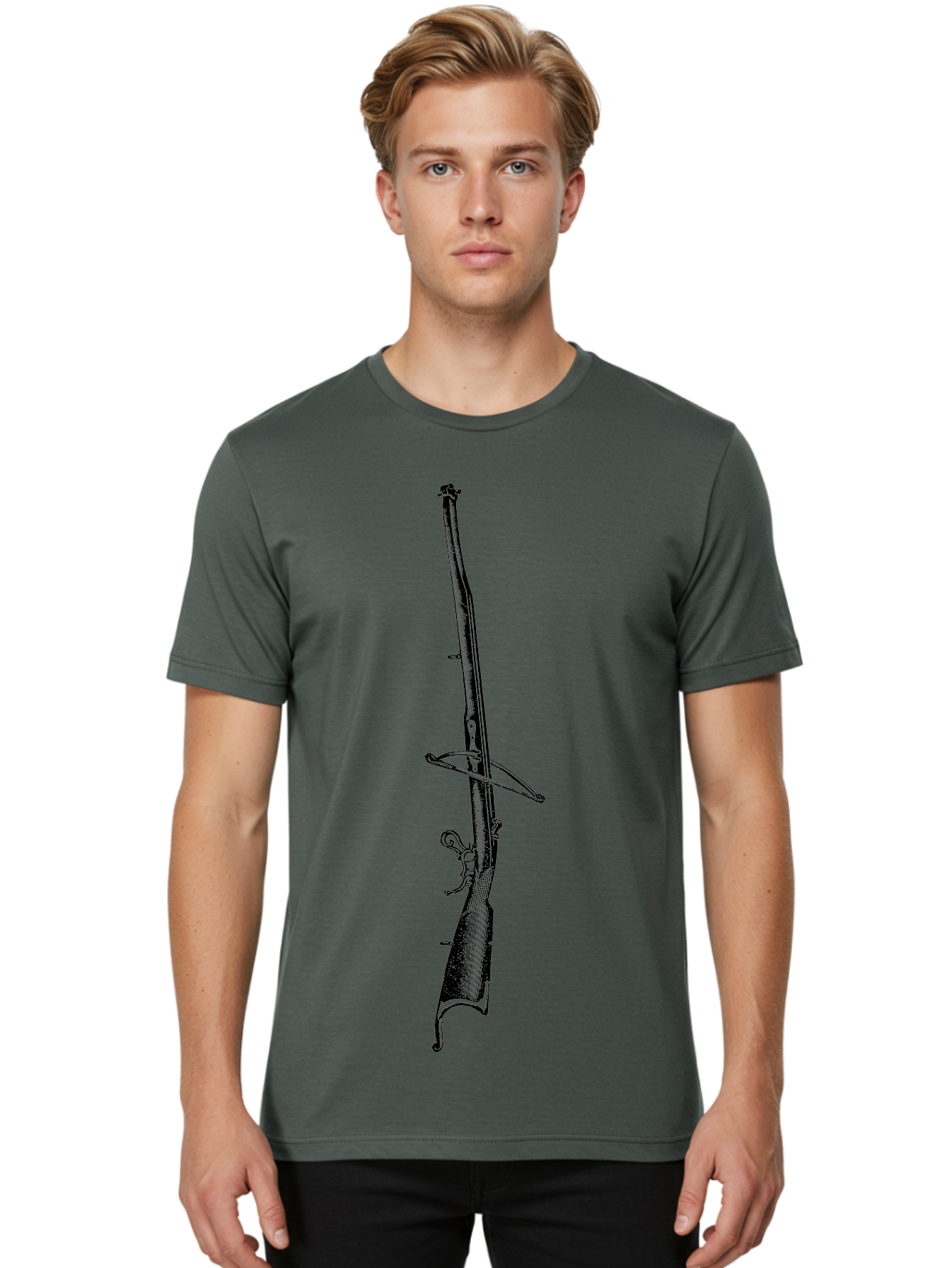 Arbalest Men'S Graphic Tee, 100% Cotton, Comfortable Casual Summer Wear, Machine Washable, Crossbow, Medieval Weapon, Hunting Gear, Archery Equipment, Warfare, Historical Reenactment, Tactical Gear Aad518 28