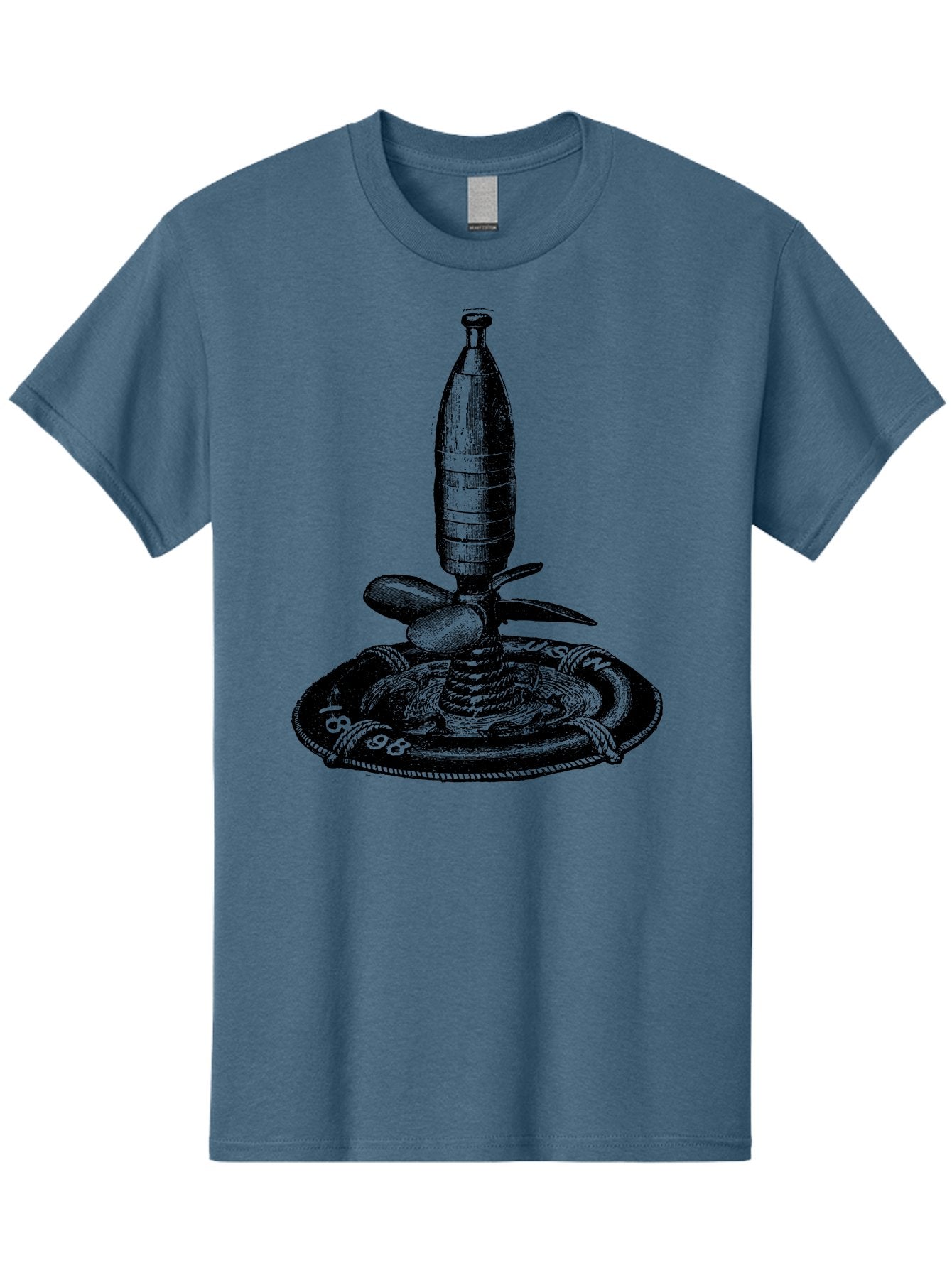 Bomb Men'S Graphic Tee, 100% Cotton, Comfortable Casual Summer Wear, Machine Washable, Explosive Device, Bomb Illustration, Vintage Artwork, Bomb On Plate, Coiled Spring, Detailed Engraving, Historical Graphic, War Symbol Aad519 10