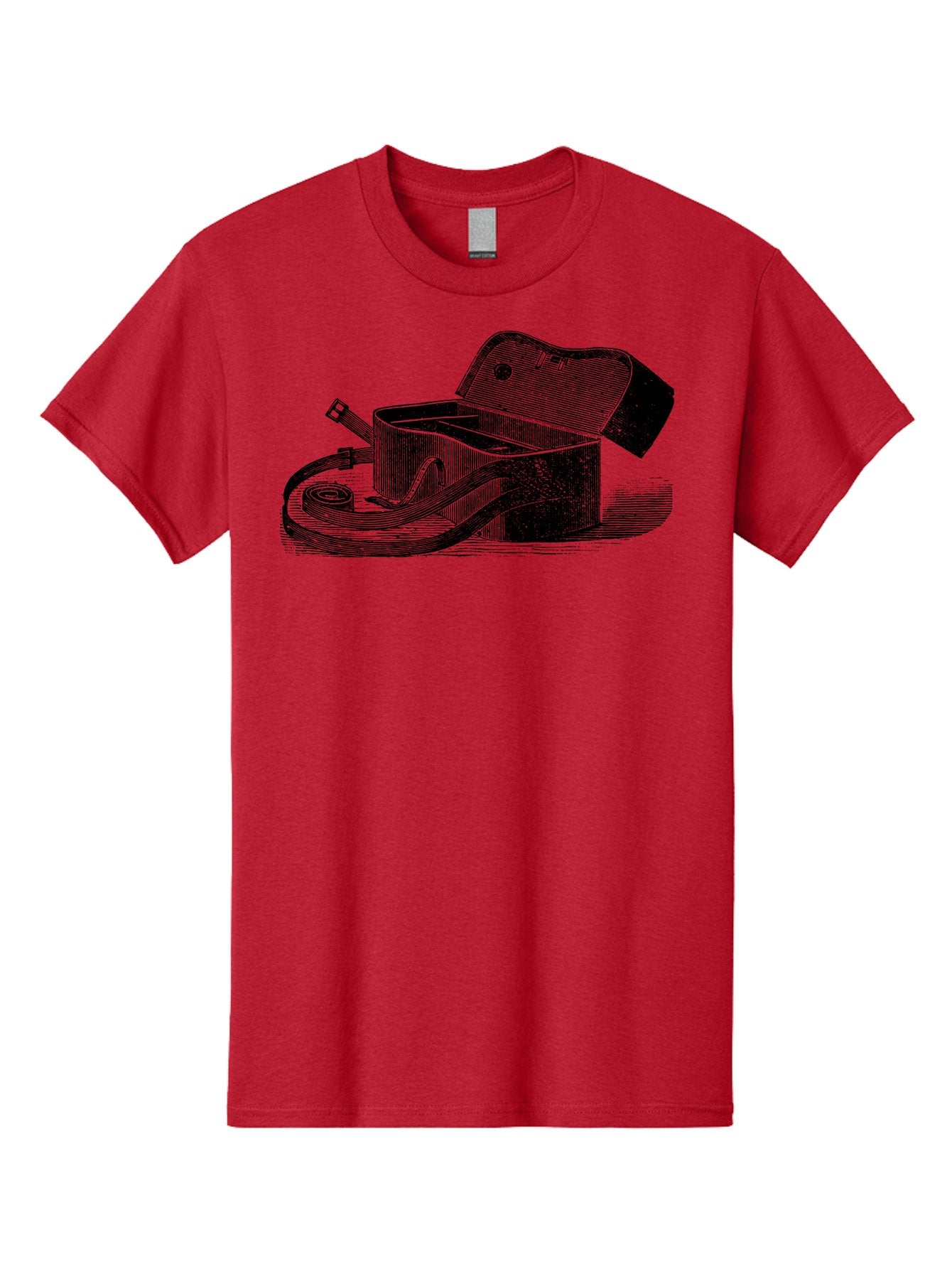 Camera-Bag Men'S Graphic Tee, 100% Cotton, Comfortable Casual Summer Wear, Machine Washable, Vintage Camera Bag, Photography Equipment, Classic Design, Leather Strap, Retro Style, Camera Accessories, Photography Gear Aad520 14