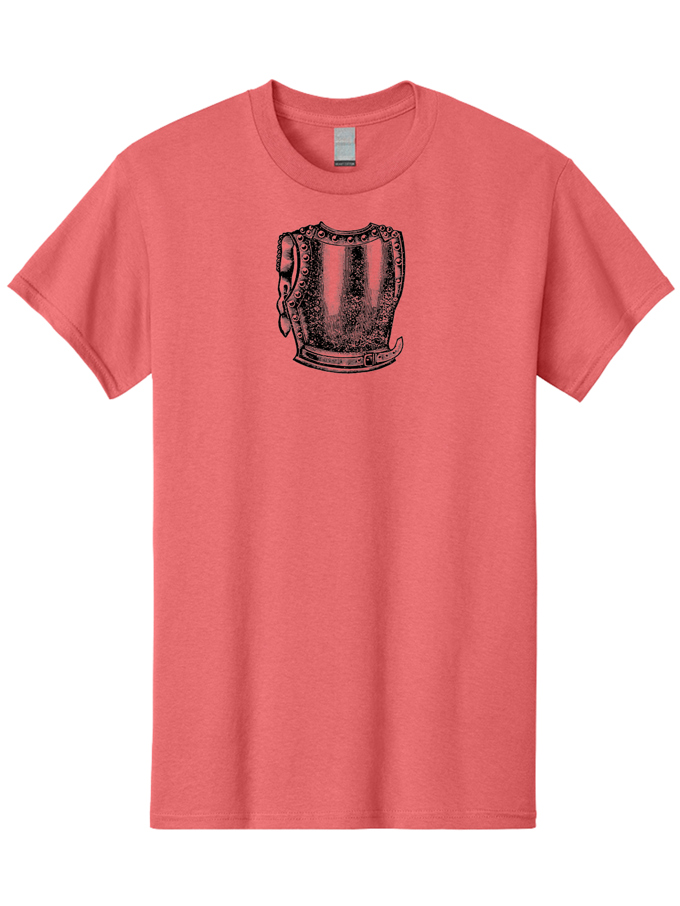 Cuirass-2 Men'S Graphic Tee, 100% Cotton, Comfortable Casual Summer Wear, Machine Washable, Medieval Armor, Historical Reenactment, Metal Protection, Armor Plating, Defensive Gear, Warrior Equipment, Armor Design, Historical Warfare, Aad531 23