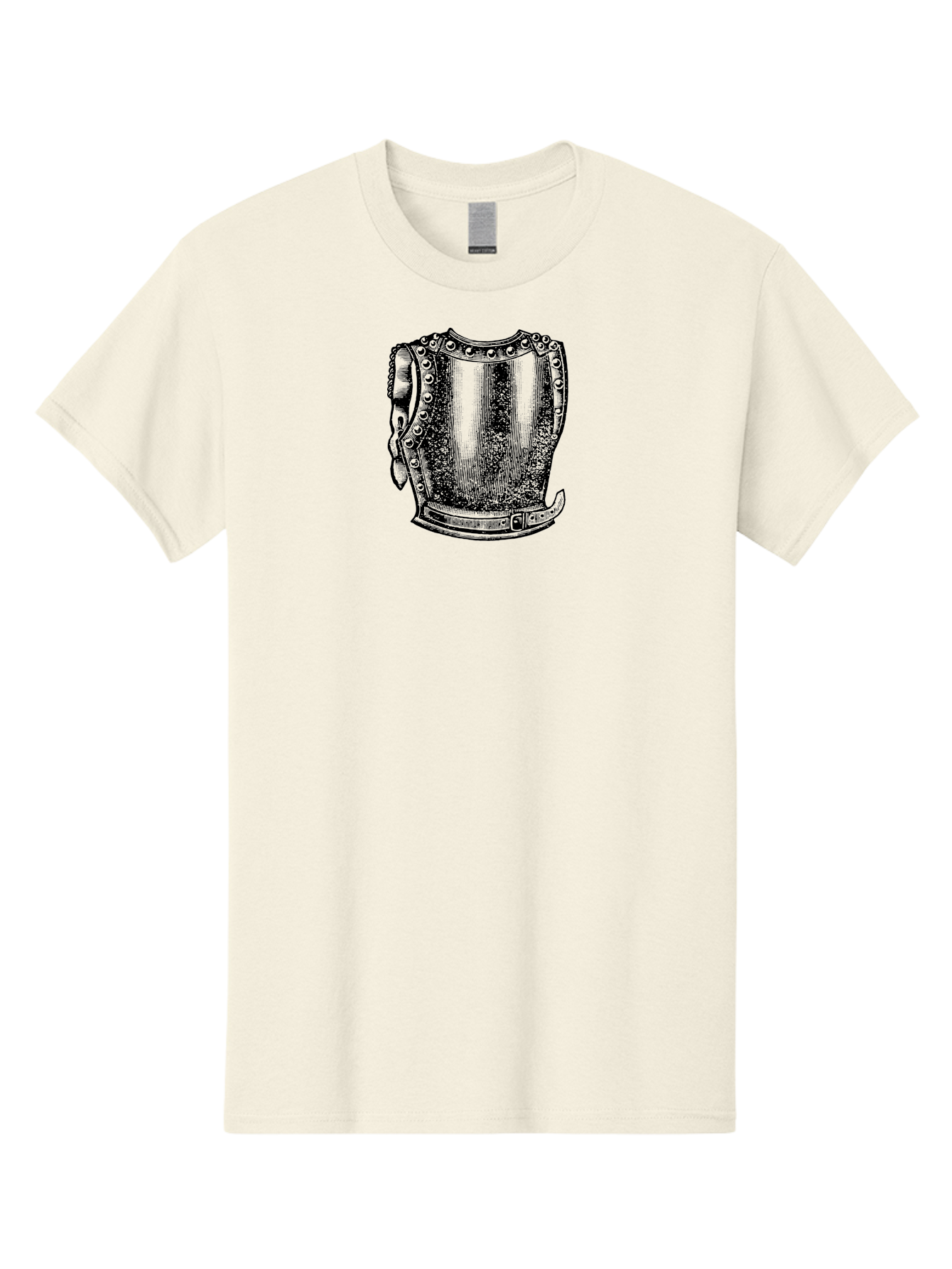 Cuirass-2 Men'S Graphic Tee, 100% Cotton, Comfortable Casual Summer Wear, Machine Washable, Medieval Armor, Historical Reenactment, Metal Protection, Armor Plating, Defensive Gear, Warrior Equipment, Armor Design, Historical Warfare, Aad531 21