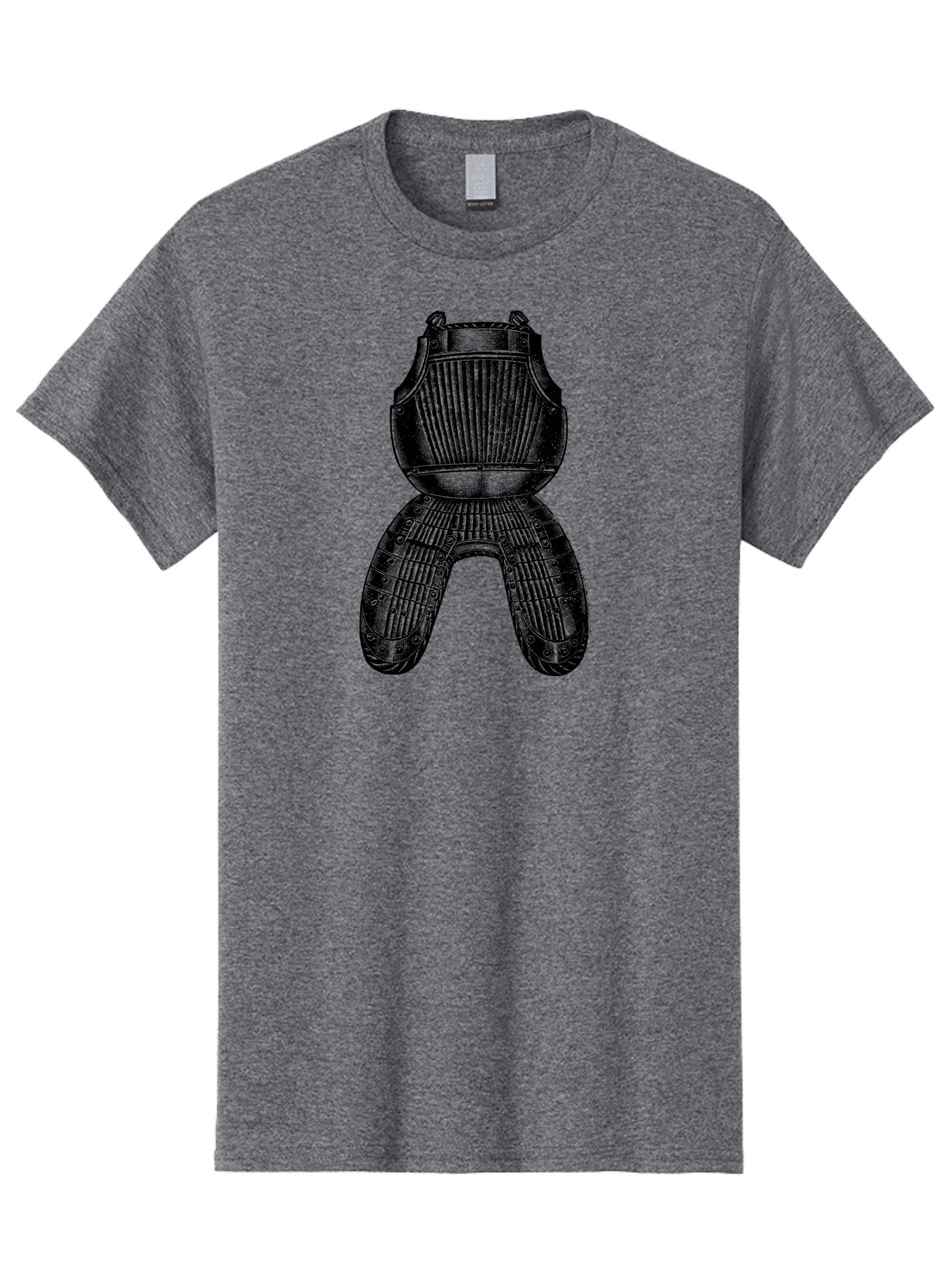 Diver-S-Suit Men'S Graphic Tee, 100% Cotton, Comfortable Casual Summer Wear, Machine Washable, Medieval Armor, Protective Gear, Historical Relic, Knight'S Attire, Metal Craftsmanship, Vintage Design, Decorative Armor, Historical Artifact Aad534 13