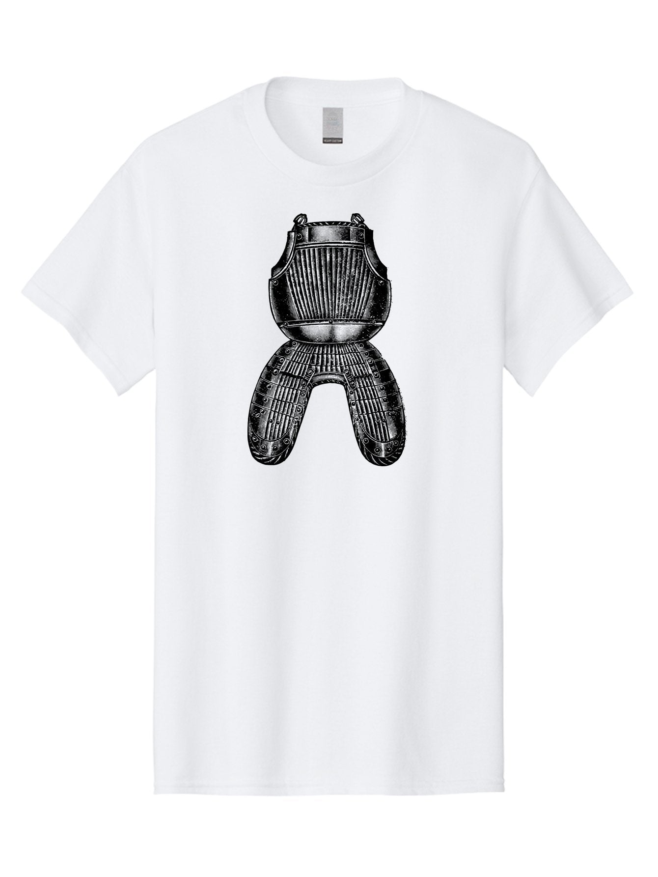 Diver-S-Suit Men'S Graphic Tee, 100% Cotton, Comfortable Casual Summer Wear, Machine Washable, Medieval Armor, Protective Gear, Historical Relic, Knight'S Attire, Metal Craftsmanship, Vintage Design, Decorative Armor, Historical Artifact Aad534 7