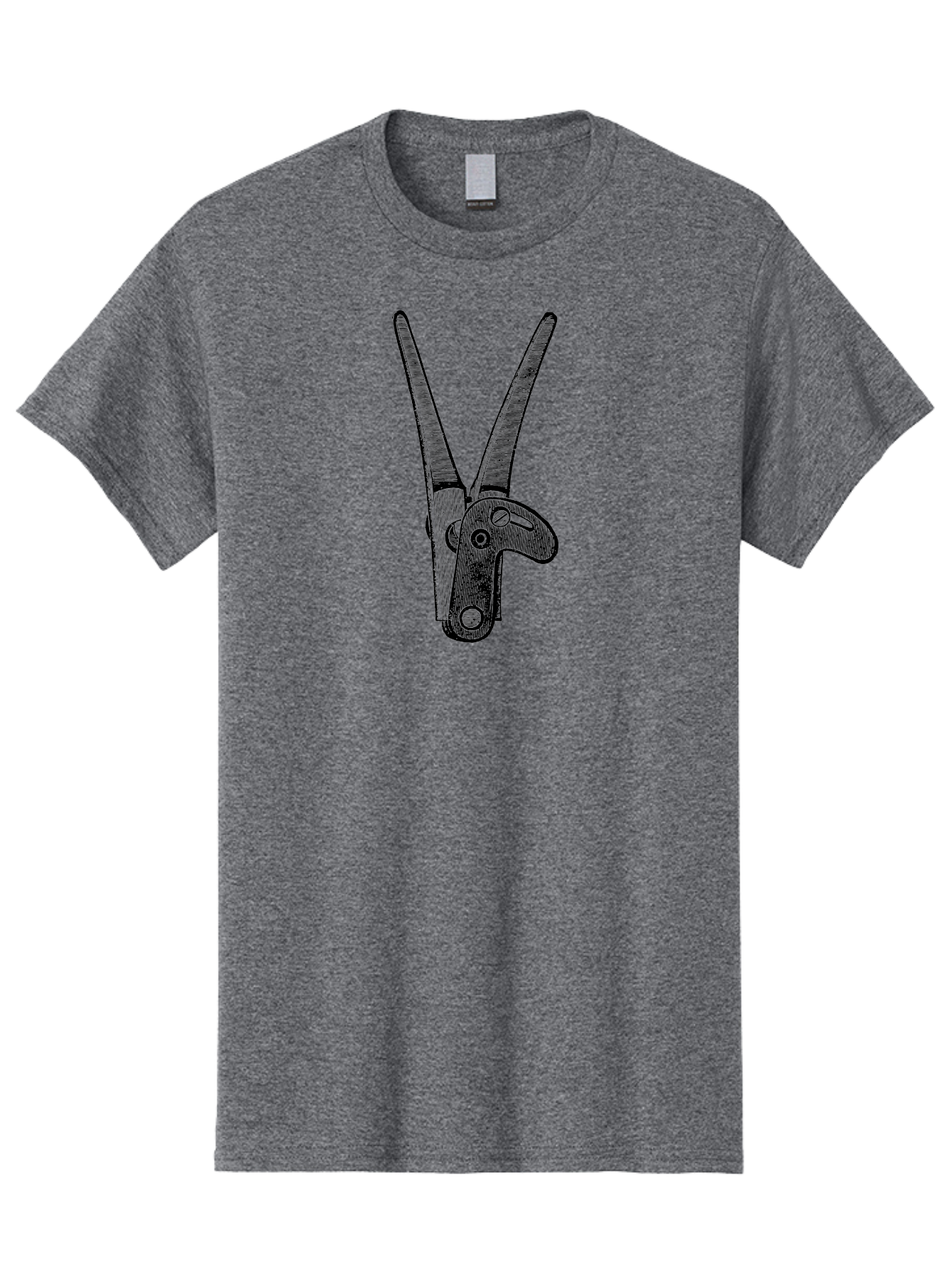 Pruning-Shears Men'S Graphic Tee, 100% Cotton, Comfortable Casual Summer Wear, Machine Washable, Pruning Shears, Gardening Tool, Cutting Equipment, Horticulture, Plant Care, Garden Maintenance, Sharp Blades, Gardening Scissors Aad556 27