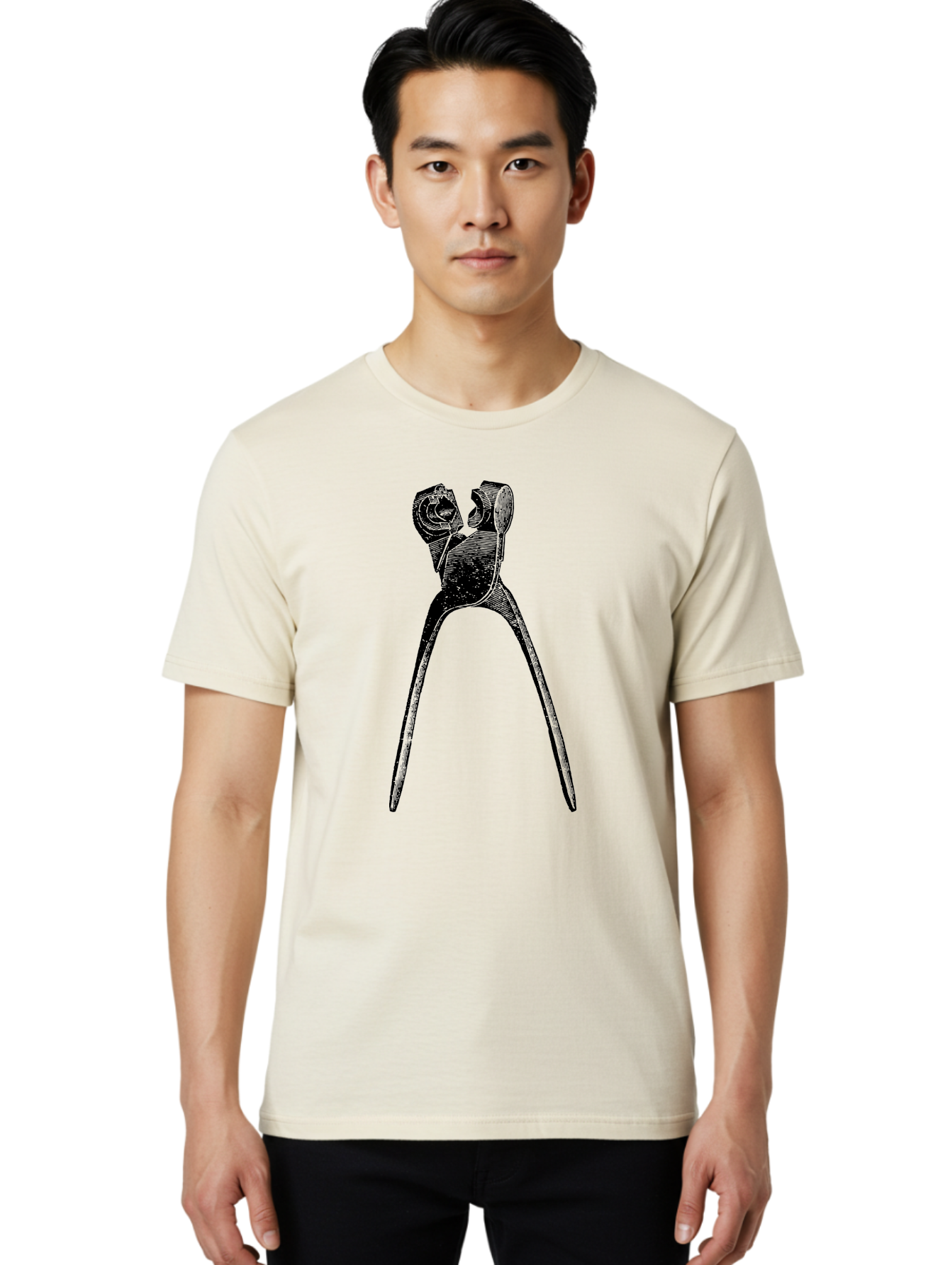 Tooth-Extraction-Forceps Men'S Graphic Tee, 100% Cotton, Comfortable Casual Summer Wear, Machine Washable, Dental Extraction, Tooth Removal, Forceps, Dentist Tools, Medical Equipment, Dental Instruments, Oral Surgery Aad562 10