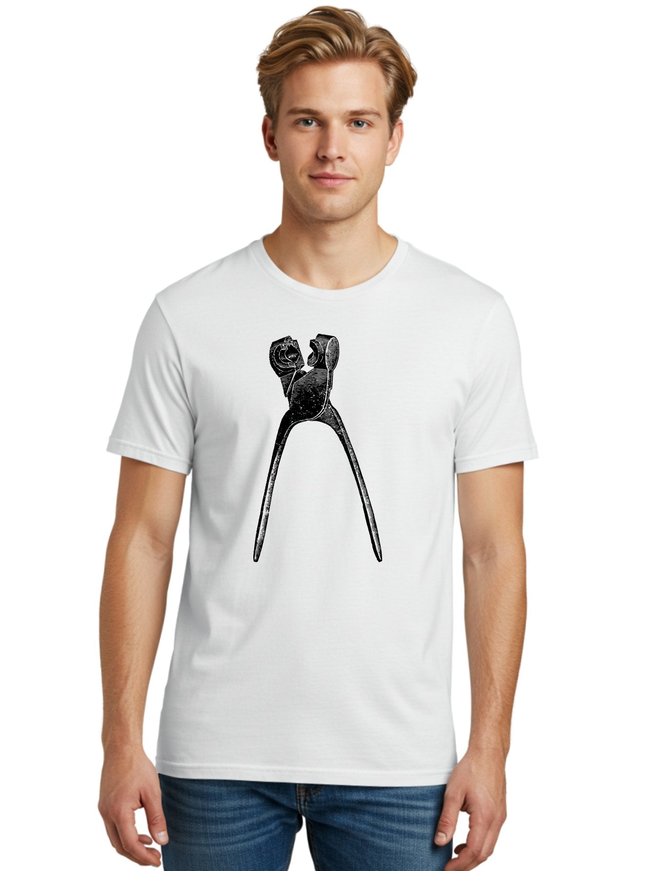 Tooth-Extraction-Forceps Men'S Graphic Tee, 100% Cotton, Comfortable Casual Summer Wear, Machine Washable, Dental Extraction, Tooth Removal, Forceps, Dentist Tools, Medical Equipment, Dental Instruments, Oral Surgery Aad562 16