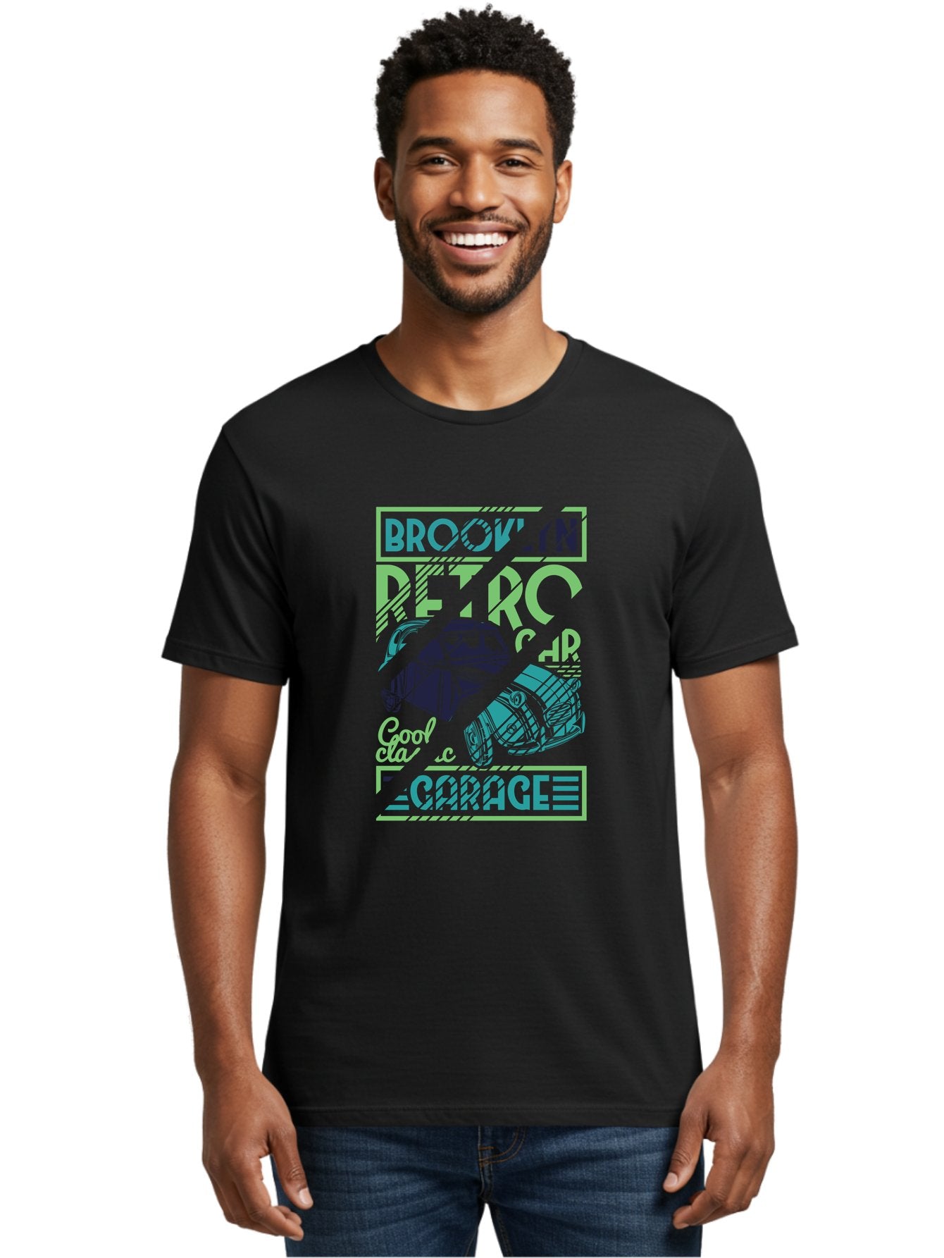 Brook-N-Petro-Car-Cool Men'S Graphic Tee, 100% Cotton, Comfortable Casual Summer Wear, Machine Washable, Vintage Car, Retro Automobile, Cool Design, Stylized Vehicle, Drift Car, Custom Graphic, Automotive Art, Graphic Design, Typography, Aad569 22