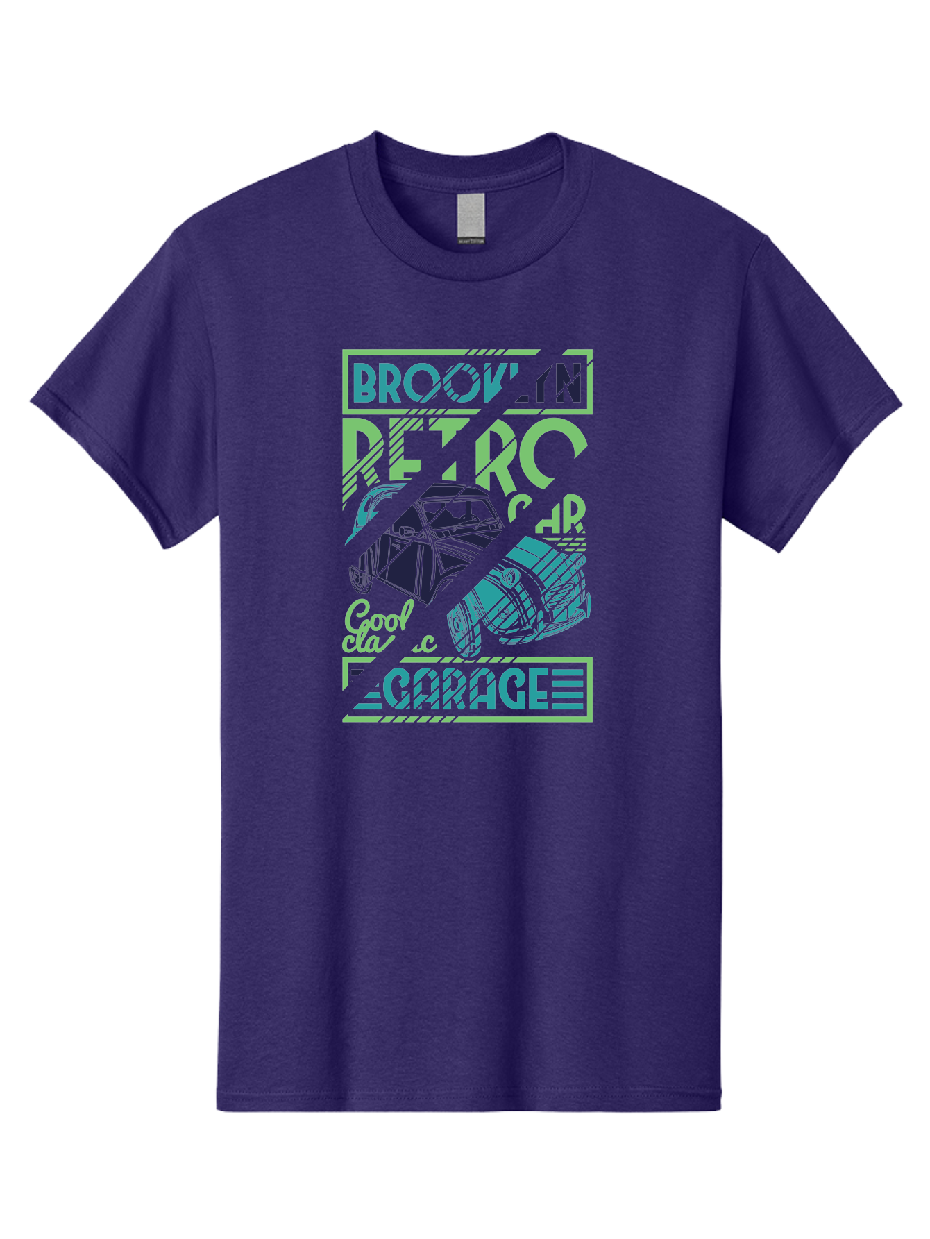 Brook-N-Petro-Car-Cool Men'S Graphic Tee, 100% Cotton, Comfortable Casual Summer Wear, Machine Washable, Vintage Car, Retro Automobile, Cool Design, Stylized Vehicle, Drift Car, Custom Graphic, Automotive Art, Graphic Design, Typography, Aad569