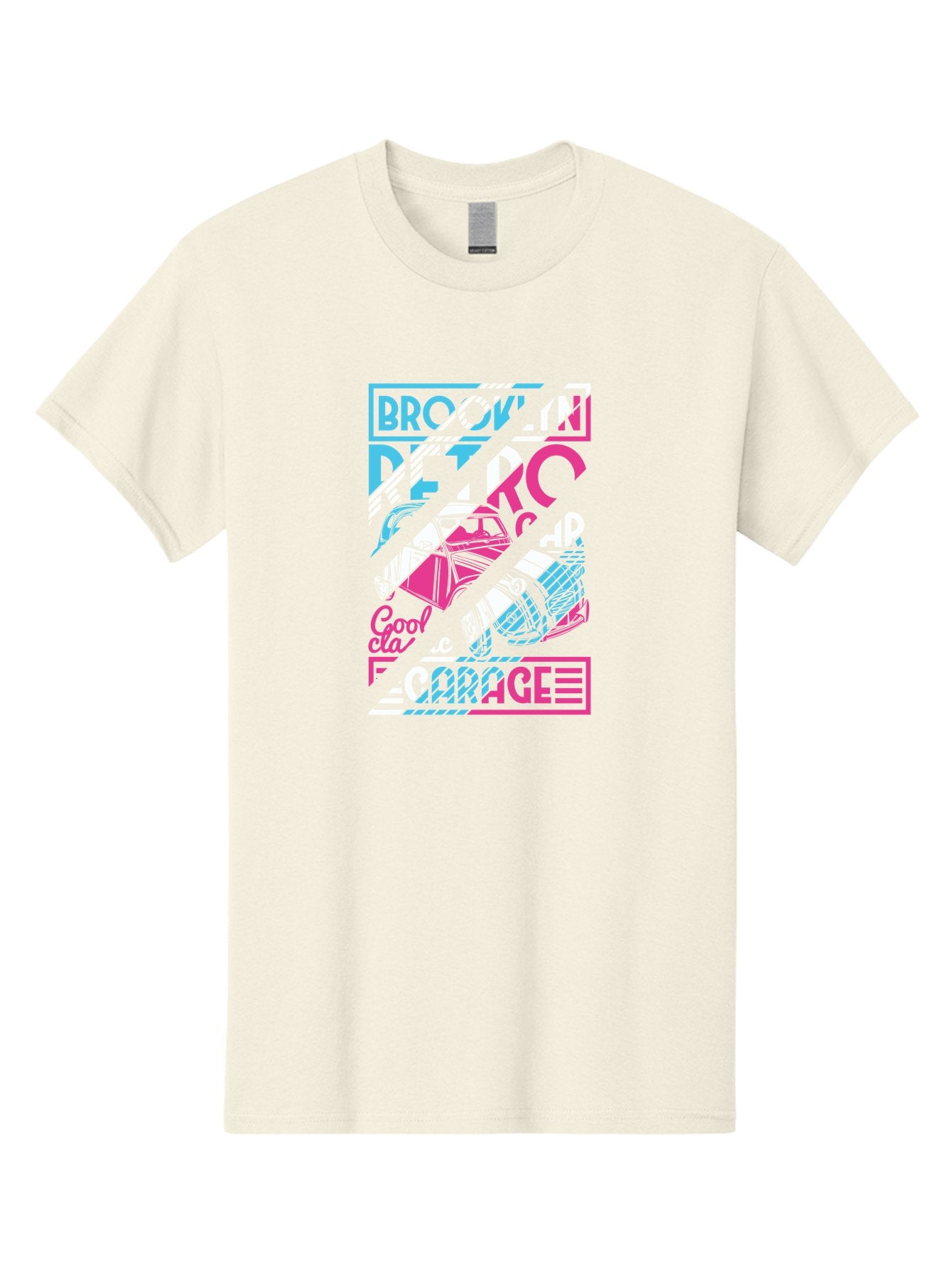 Brooklyn-Petrcar-Garage Men'S Graphic Tee, 100% Cotton, Comfortable Casual Summer Wear, Machine Washable, Graffiti Art, Urban Culture, Streetwear Fashion, Brooklyn Style, Garage Vibes, Typography Design, Typographic Art, Abstract Shapes, Aad570 8