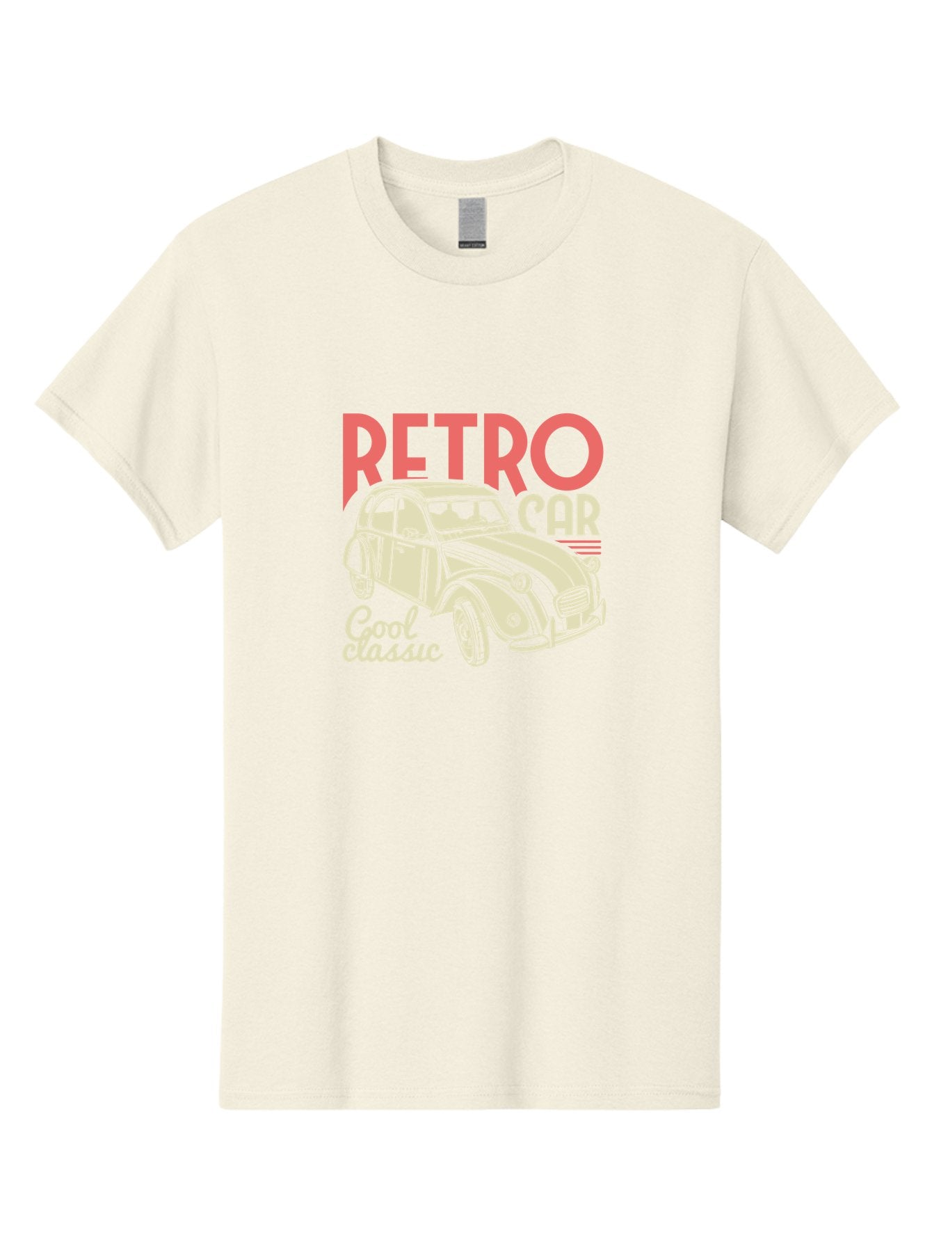 Retro-Car-1 Men'S Graphic Tee, 100% Cotton, Comfortable Casual Summer Wear, Machine Washable, Vintage Car, Retro Automobile, Classic Vehicle, Nostalgic Ride, Cool Classic, Retro Style, Vintage Wheels, Antique Car Aad573