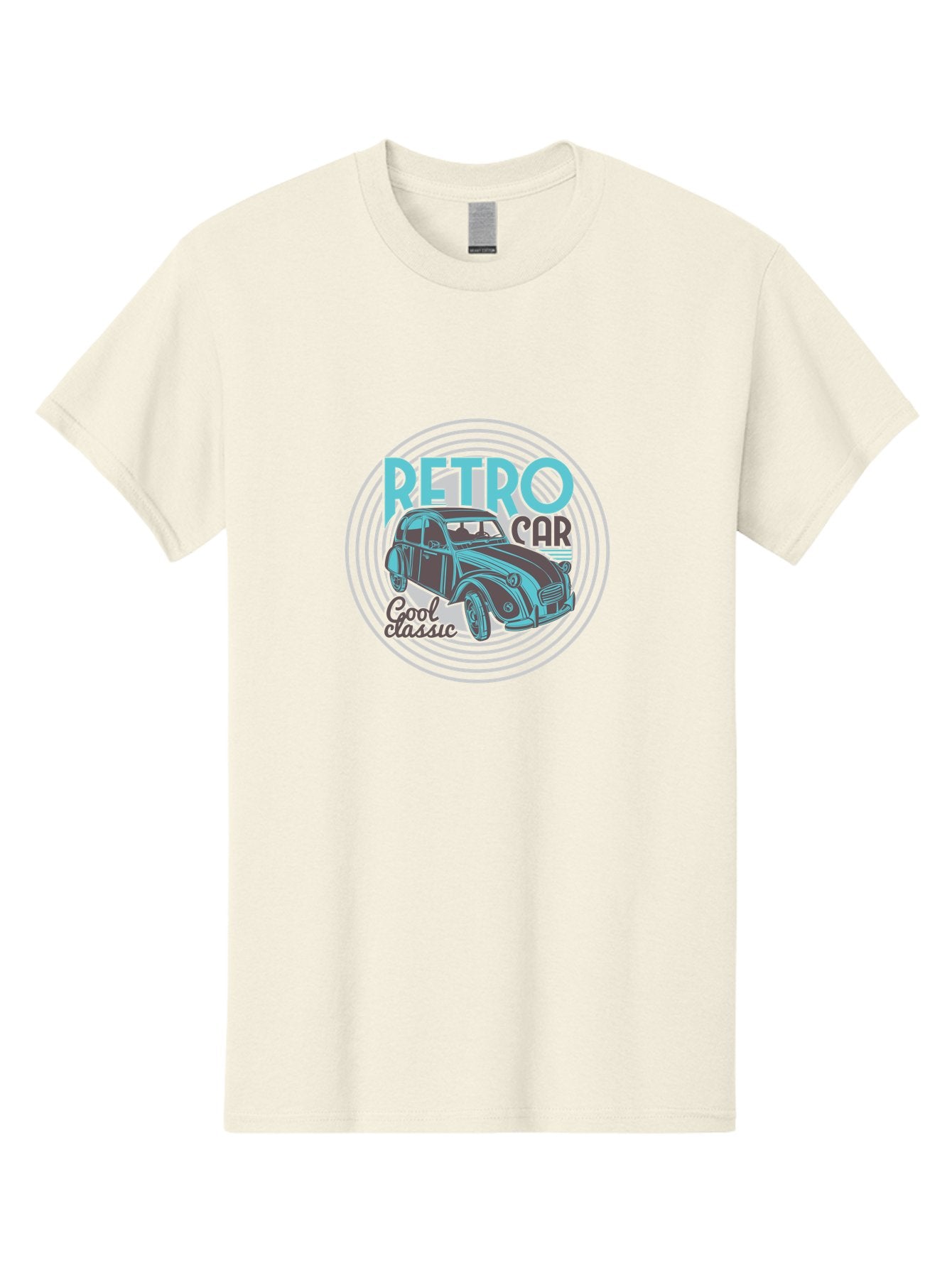 Retro-Car Men'S Graphic Tee, 100% Cotton, Comfortable Casual Summer Wear, Machine Washable, Vintage Car, Retro Automobile, Classic Vehicle, Cool Design, Nostalgic Car, Retro Style, Vintage Ride, Automobile Art Aad574 4