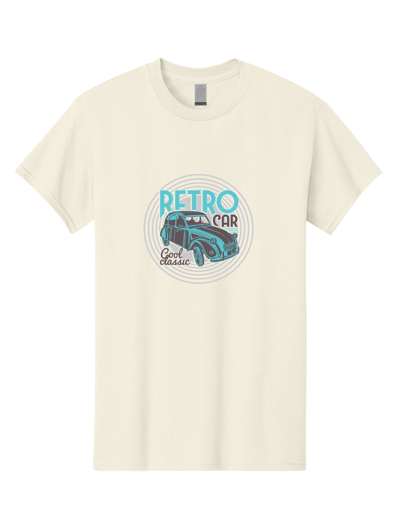 Retro-Car Men'S Graphic Tee, 100% Cotton, Comfortable Casual Summer Wear, Machine Washable, Vintage Car, Retro Automobile, Classic Vehicle, Cool Design, Nostalgic Car, Retro Style, Vintage Ride, Automobile Art Aad574 23
