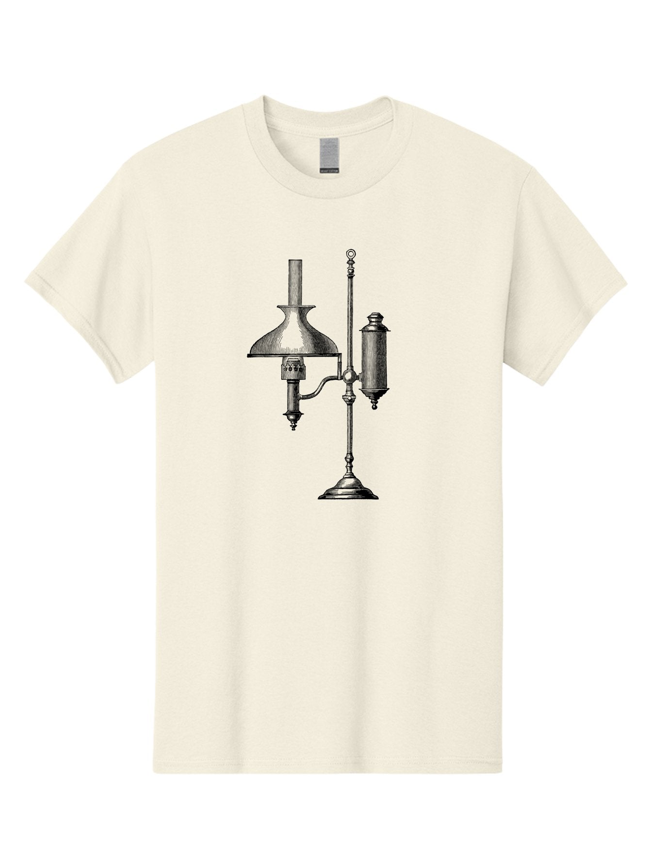 Argand-Lamp Men'S Graphic Tee, 100% Cotton, Comfortable Casual Summer Wear, Machine Washable, Vintage Lighting, Antique Lamp, Argand Oil Lamp, Classic Design, Ornate Details, Oil Lamp, Traditional Decor, Retro Style, Home Decor Aad580 10