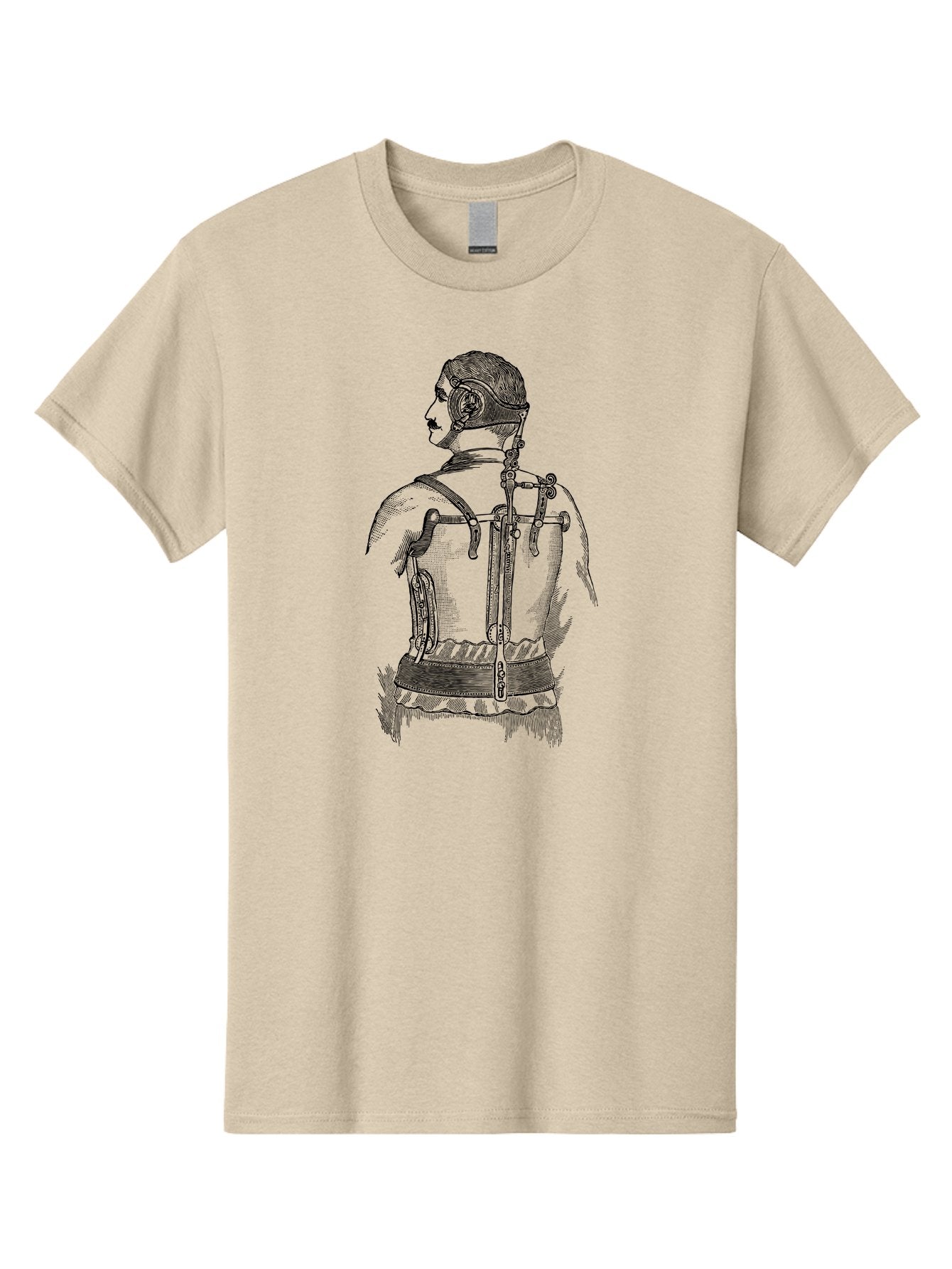 Corset Men'S Graphic Tee, 100% Cotton, Comfortable Casual Summer Wear, Machine Washable, Woman Wearing Corset, Vintage Fashion, Antique Clothing, Historical Attire, Tight-Lacing, Restrictive Garments, Women'S Clothing, Fashion History, Aad587 13