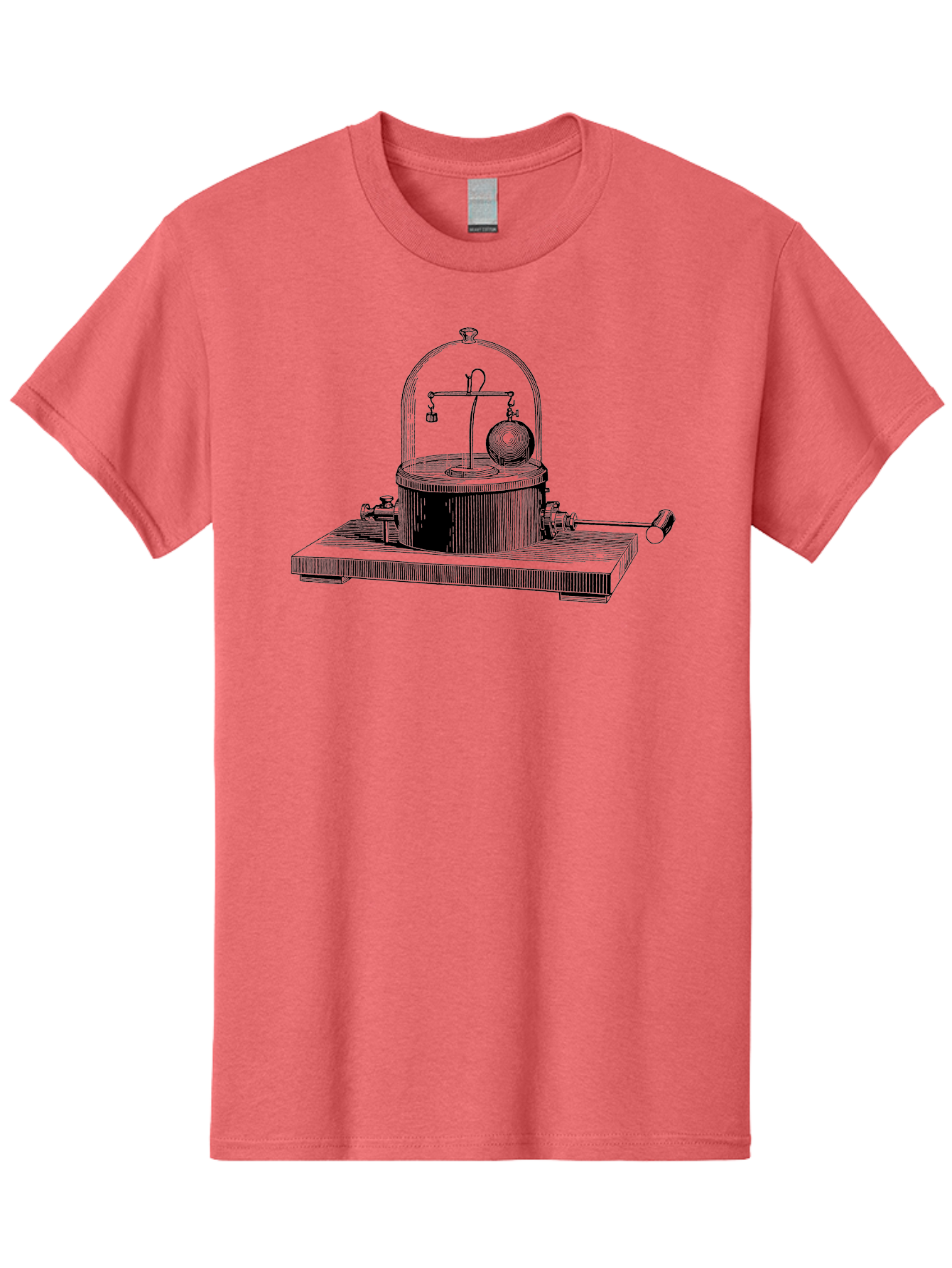 Coulomb-S-Electrometer Men'S Graphic Tee, 100% Cotton, Comfortable Casual Summer Wear, Machine Washable, Scientific Equipment, Torsion Balance, Electrostatic Measurement, Scientific Instrument, Experimental Setup, Laboratory Device, Aad588 19
