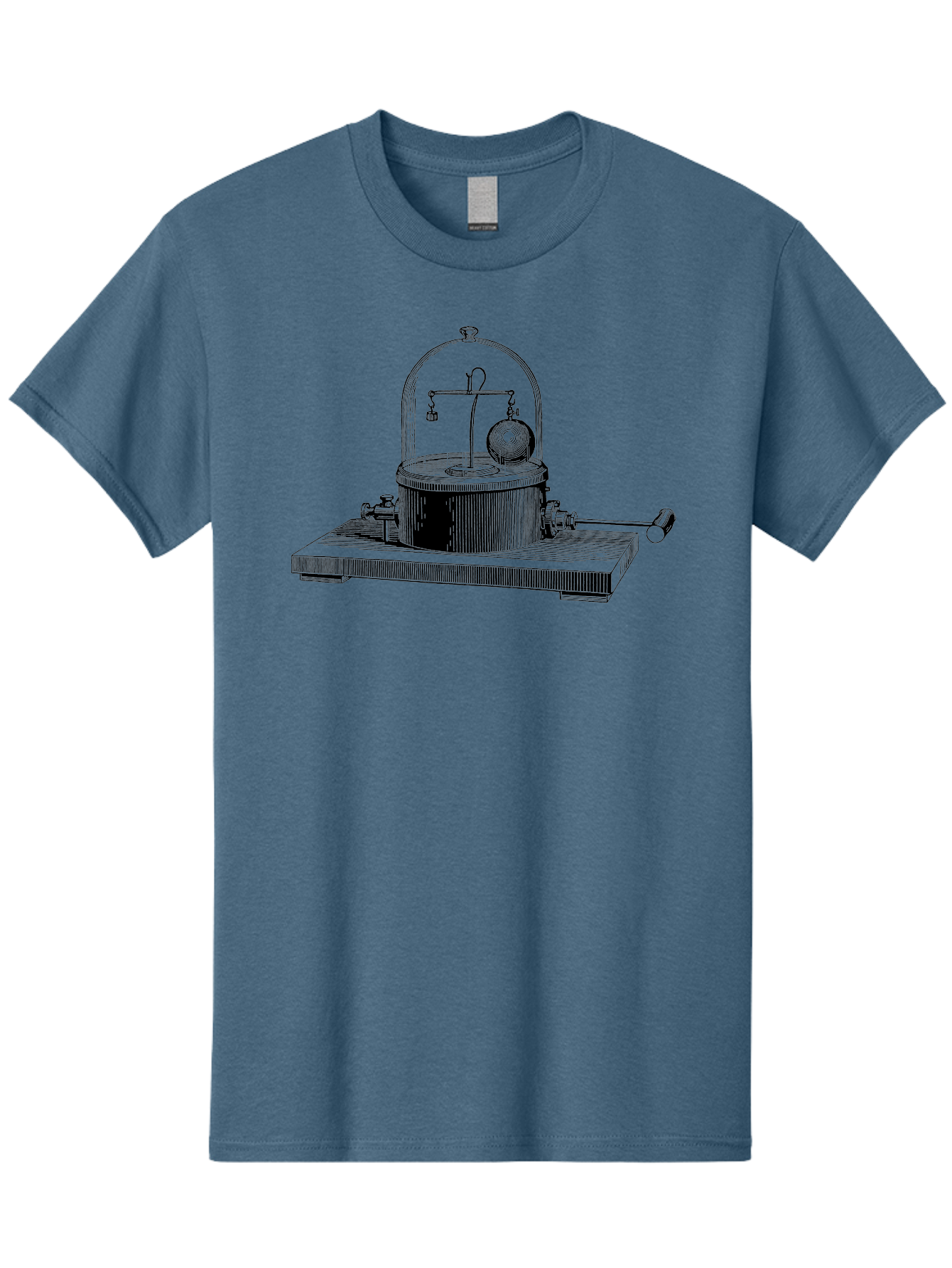 Coulomb-S-Electrometer Men'S Graphic Tee, 100% Cotton, Comfortable Casual Summer Wear, Machine Washable, Scientific Equipment, Torsion Balance, Electrostatic Measurement, Scientific Instrument, Experimental Setup, Laboratory Device, Aad588 27