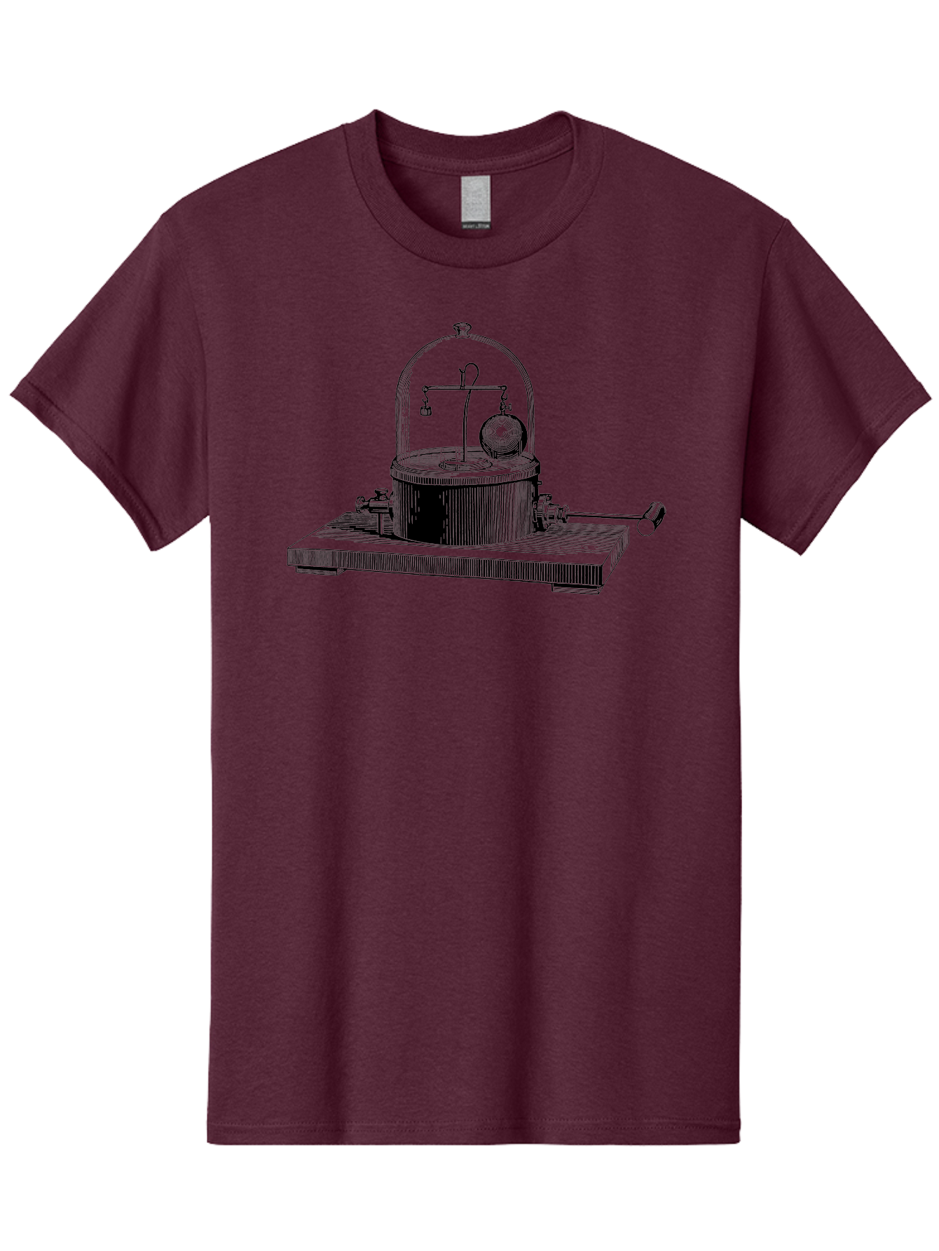 Coulomb-S-Electrometer Men'S Graphic Tee, 100% Cotton, Comfortable Casual Summer Wear, Machine Washable, Scientific Equipment, Torsion Balance, Electrostatic Measurement, Scientific Instrument, Experimental Setup, Laboratory Device, Aad588 21