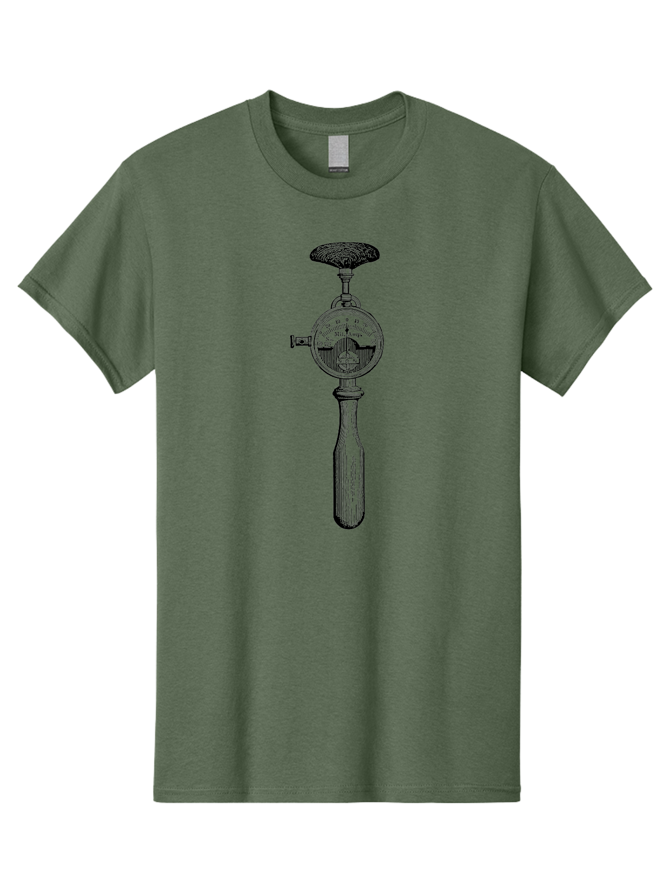 Durometer Men'S Graphic Tee, 100% Cotton, Comfortable Casual Summer Wear, Machine Washable, Schmidt Hammer, Concrete Testing Equipment, Rebound Hammer Test, Concrete Strength Testing, Non-Destructive Testing, Construction Materials Testing, Aad593 17