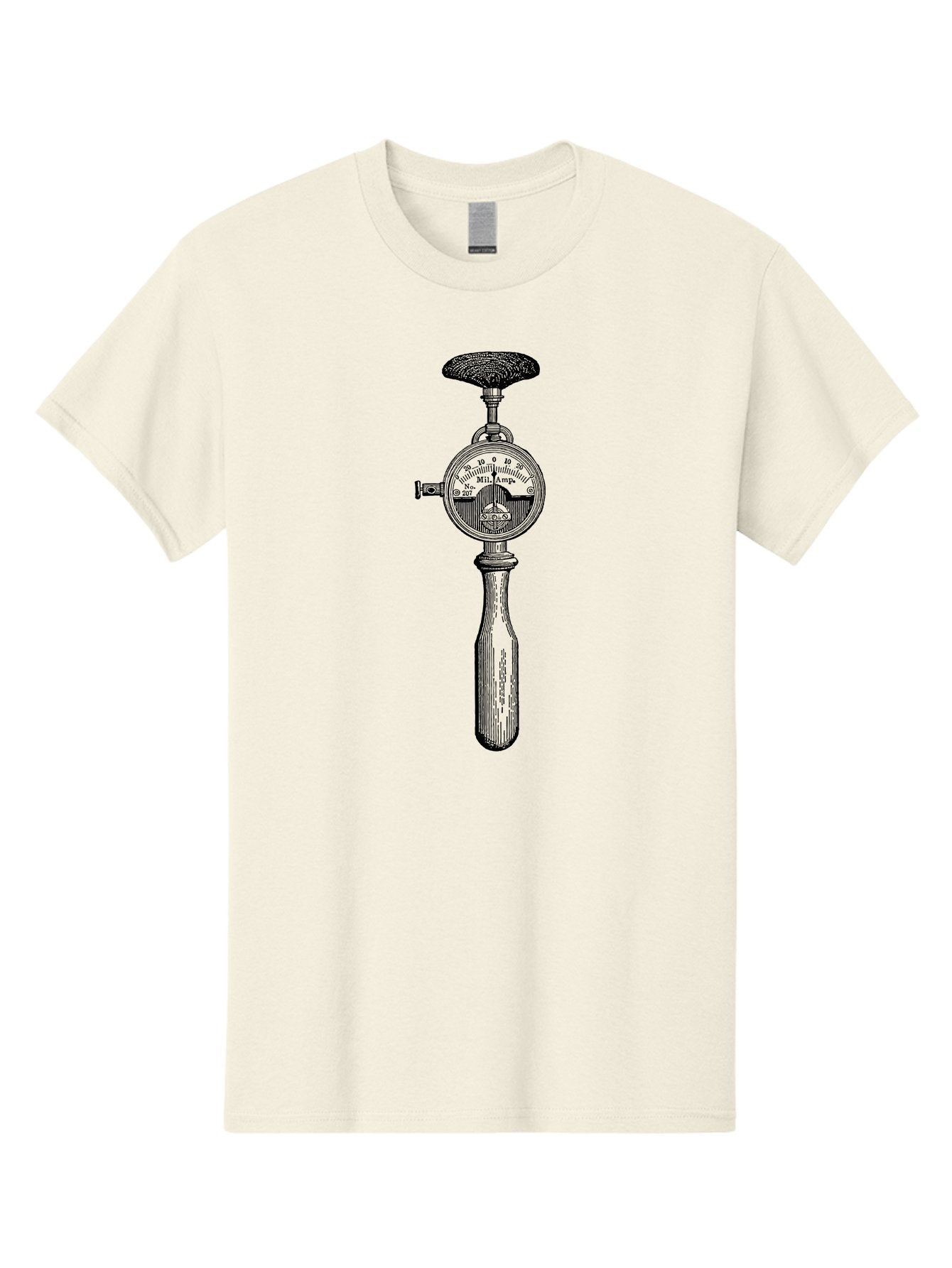 Durometer Men'S Graphic Tee, 100% Cotton, Comfortable Casual Summer Wear, Machine Washable, Schmidt Hammer, Concrete Testing Equipment, Rebound Hammer Test, Concrete Strength Testing, Non-Destructive Testing, Construction Materials Testing, Aad593 9