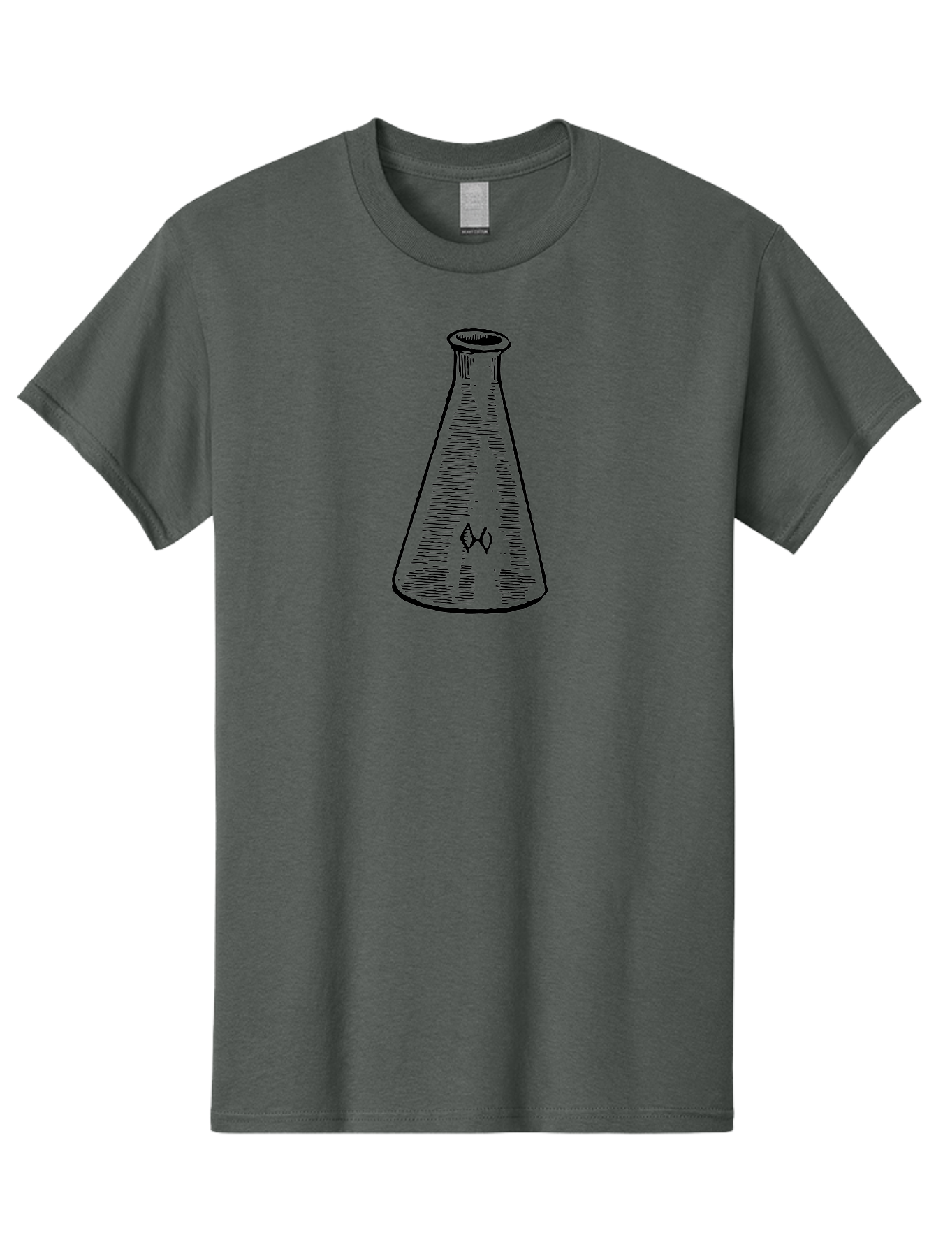 Erlenmeyer-Flask Men'S Graphic Tee, 100% Cotton, Comfortable Casual Summer Wear, Machine Washable, Erlenmeyer Flask, Laboratory Equipment, Science, Chemistry, Laboratory Glassware, Experimental Apparatus, Scientific Tools, Research Equipment Aad597 29