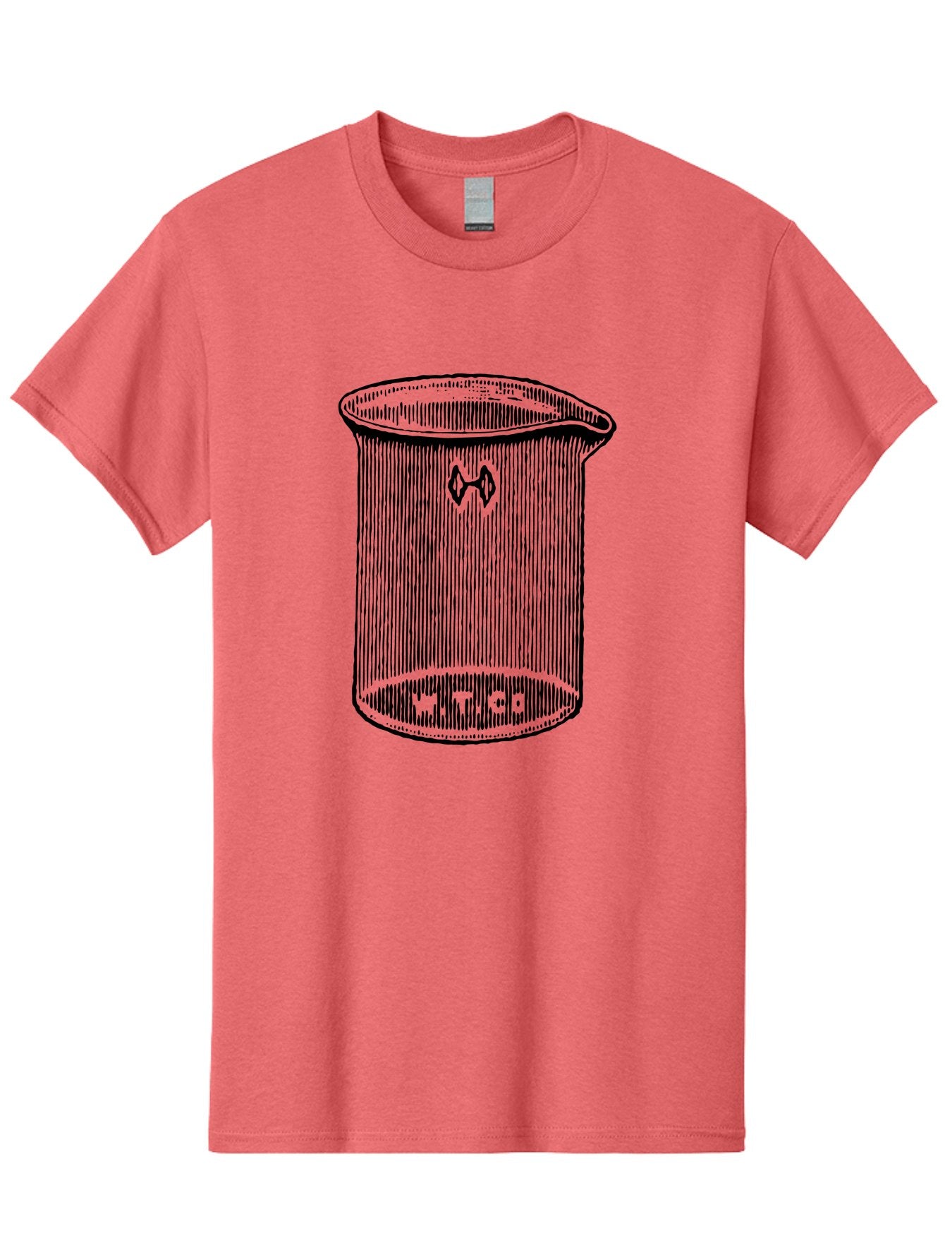 Glass-Beaker Men'S Graphic Tee, 100% Cotton, Comfortable Casual Summer Wear, Machine Washable, Chemical Beaker, Laboratory Equipment, Black And White Illustration, Scientific Glassware, Hazardous Materials Symbol, Chemistry Experiments, Aad601 13