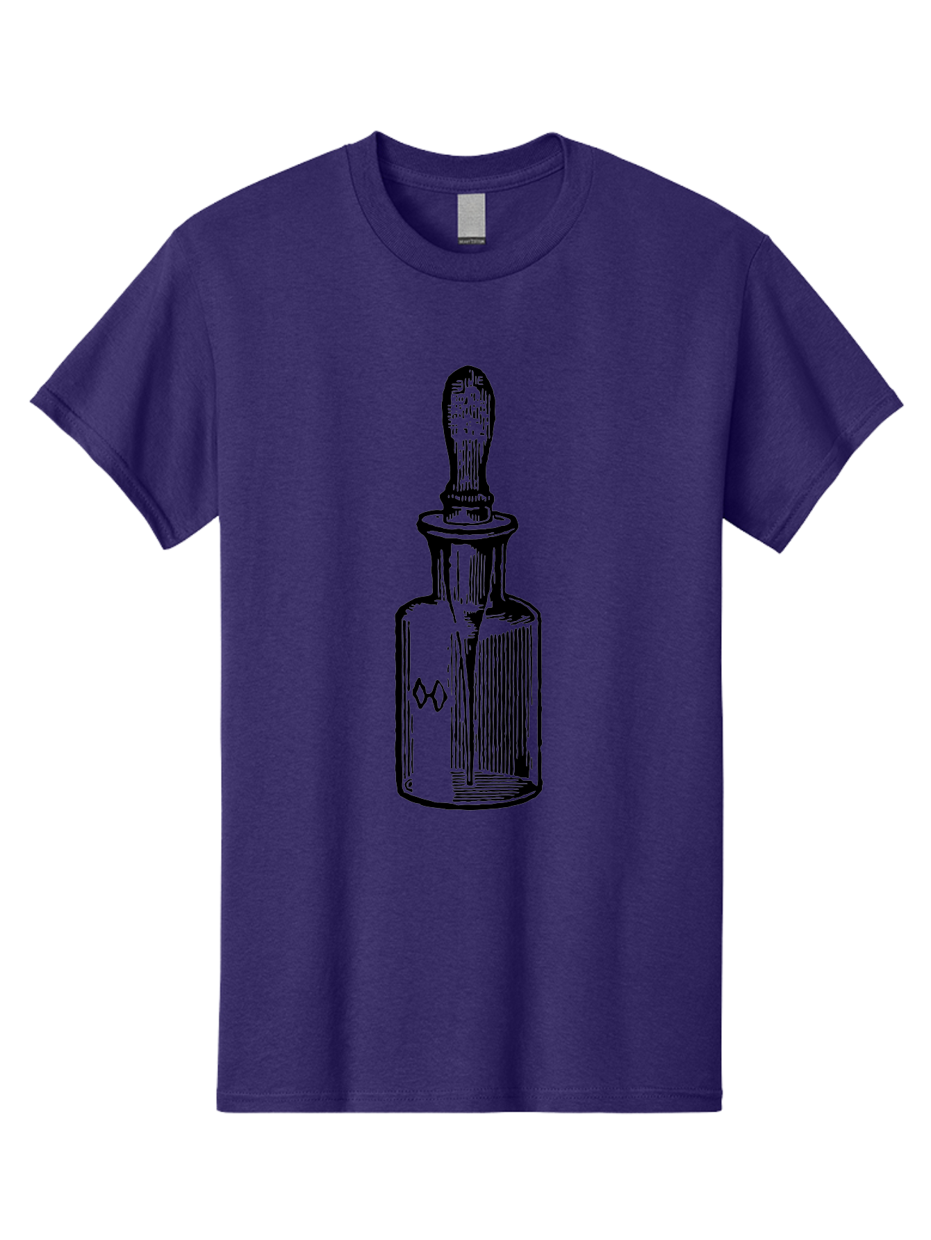 Glass-Bottle-Dropper Men'S Graphic Tee, 100% Cotton, Comfortable Casual Summer Wear, Machine Washable, Glass Bottle, Medicine Container, Vintage Apothecary, Stopper, Medical Equipment, Retro Pharmacy, Historical Medicine Aad602 17