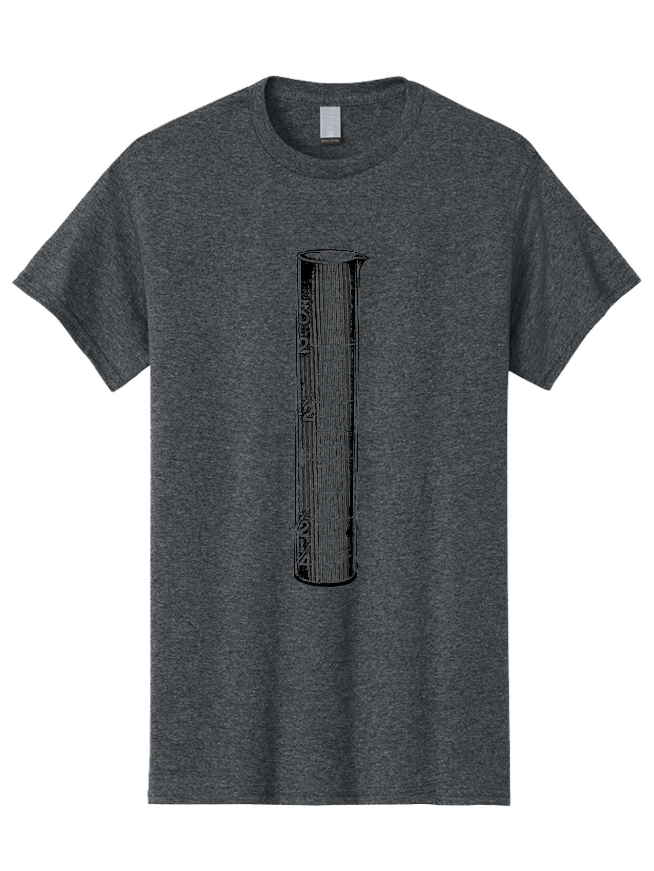 Graduated-Cylinder Men'S Graphic Tee, 100% Cotton, Comfortable Casual Summer Wear, Machine Washable, Laboratory Equipment, Measuring Cylinder, Graduated Markings, 4 Oz Capacity, Precise Measurement, Scientific Tools, Laboratory Glassware Aad607 19