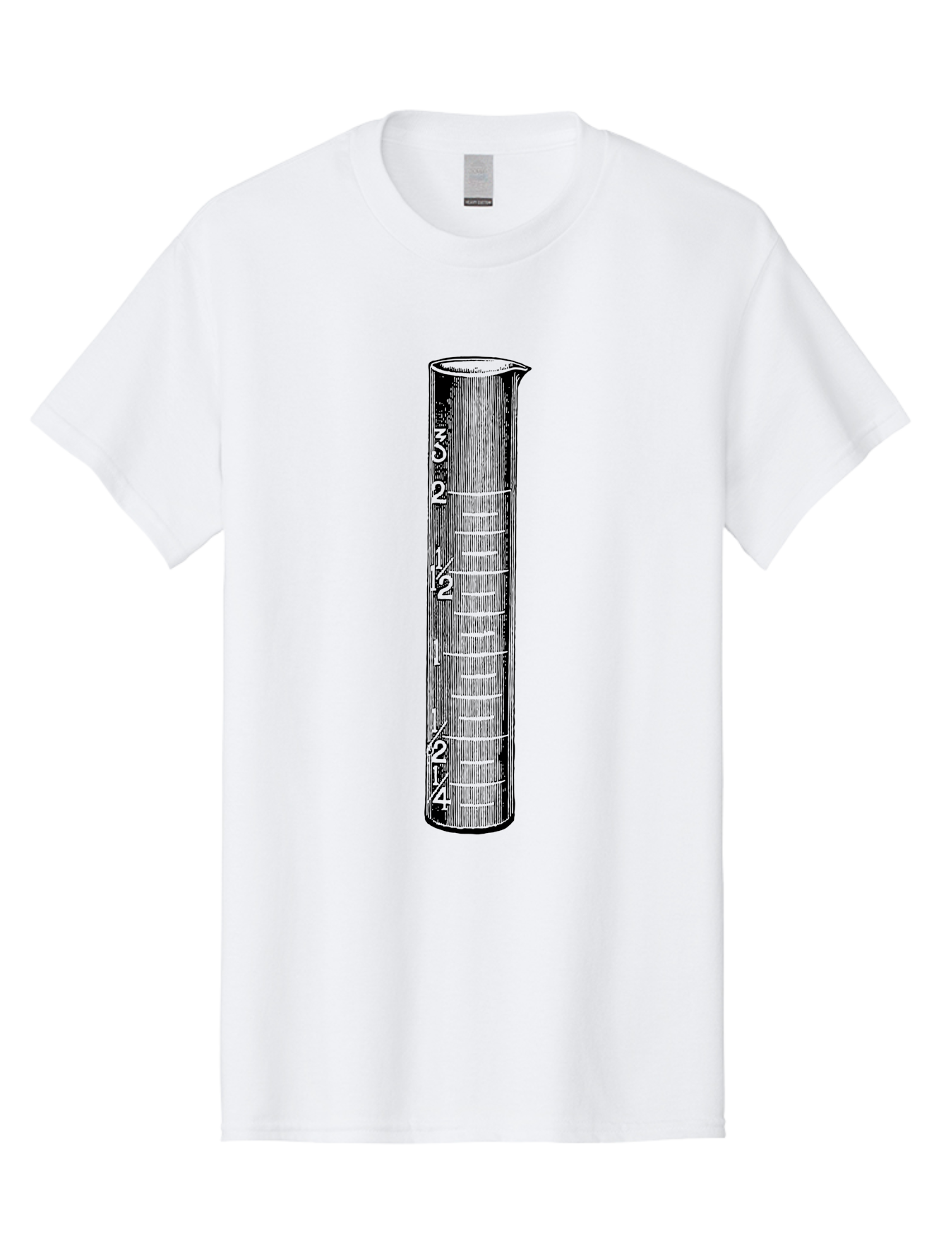 Graduated-Cylinder Men'S Graphic Tee, 100% Cotton, Comfortable Casual Summer Wear, Machine Washable, Laboratory Equipment, Measuring Cylinder, Graduated Markings, 4 Oz Capacity, Precise Measurement, Scientific Tools, Laboratory Glassware Aad607 3