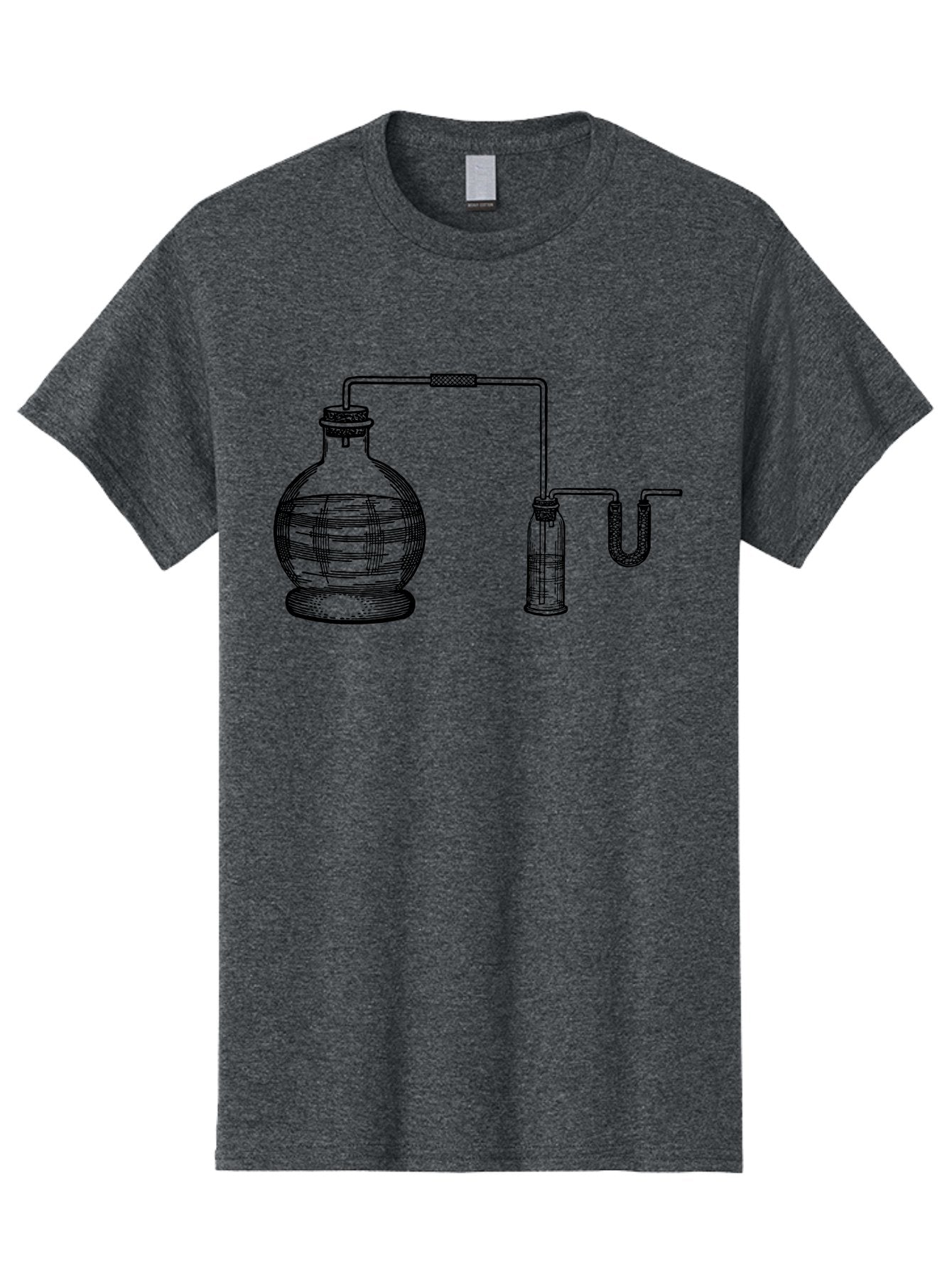 Laboratory-Equipment-1 Men'S Graphic Tee, 100% Cotton, Comfortable Casual Summer Wear, Machine Washable, Laboratory Equipment, Science Experiment, Glassware, Laboratory Flask, Laboratory Tube, Scientific Apparatus, Chemistry Lab, Aad615 3