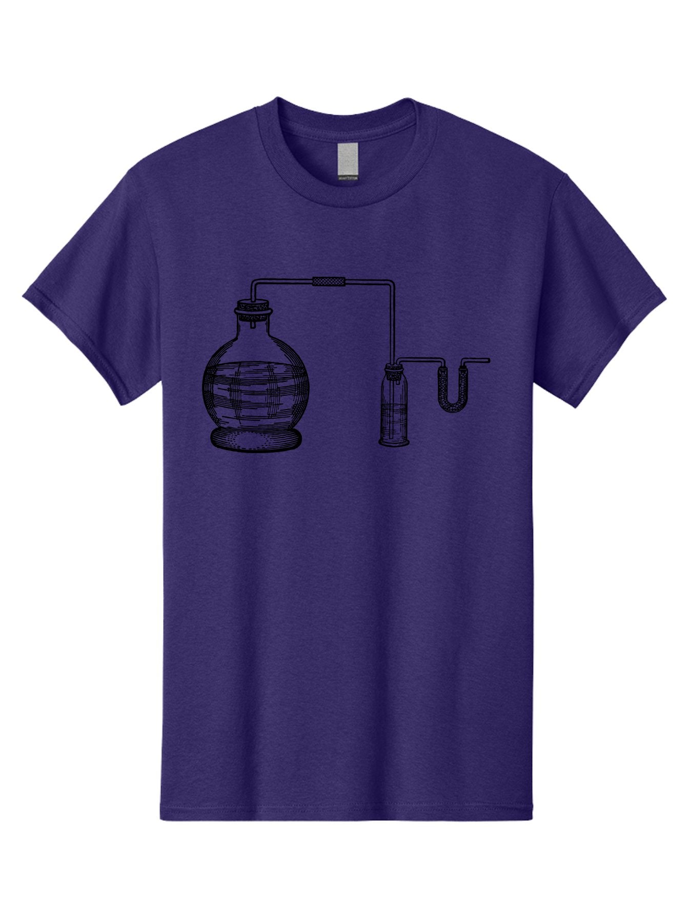 Laboratory-Equipment-1 Men'S Graphic Tee, 100% Cotton, Comfortable Casual Summer Wear, Machine Washable, Laboratory Equipment, Science Experiment, Glassware, Laboratory Flask, Laboratory Tube, Scientific Apparatus, Chemistry Lab, Aad615 4