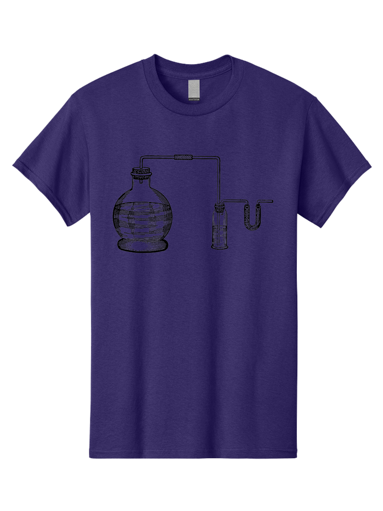 Laboratory-Equipment-1 Men'S Graphic Tee, 100% Cotton, Comfortable Casual Summer Wear, Machine Washable, Laboratory Equipment, Science Experiment, Glassware, Laboratory Flask, Laboratory Tube, Scientific Apparatus, Chemistry Lab, Aad615 23