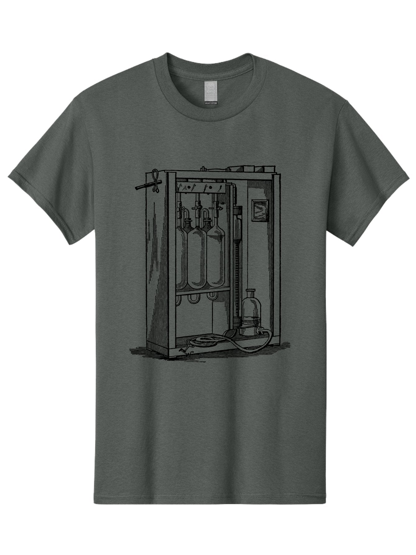 Laboratory-Equipment-6 Men'S Graphic Tee, 100% Cotton, Comfortable Casual Summer Wear, Machine Washable, Laboratory Equipment, Scientific Instruments, Glass Containers, Tubes, Pipes, Laboratory Setup, Experimental Apparatus, Research Tools Aad620 11